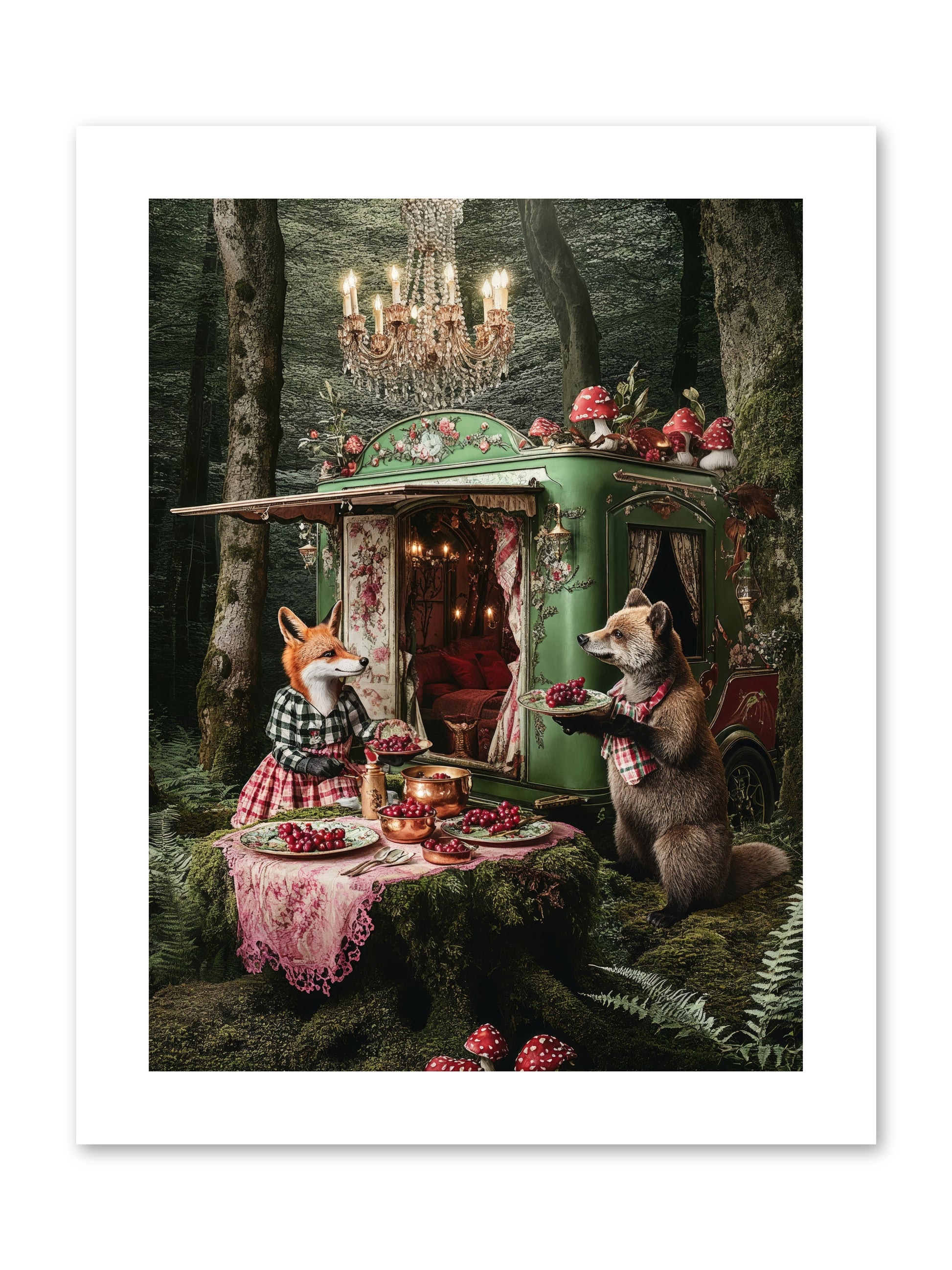 Sweet Things Shine TrueRez -- Paper Print 9x12