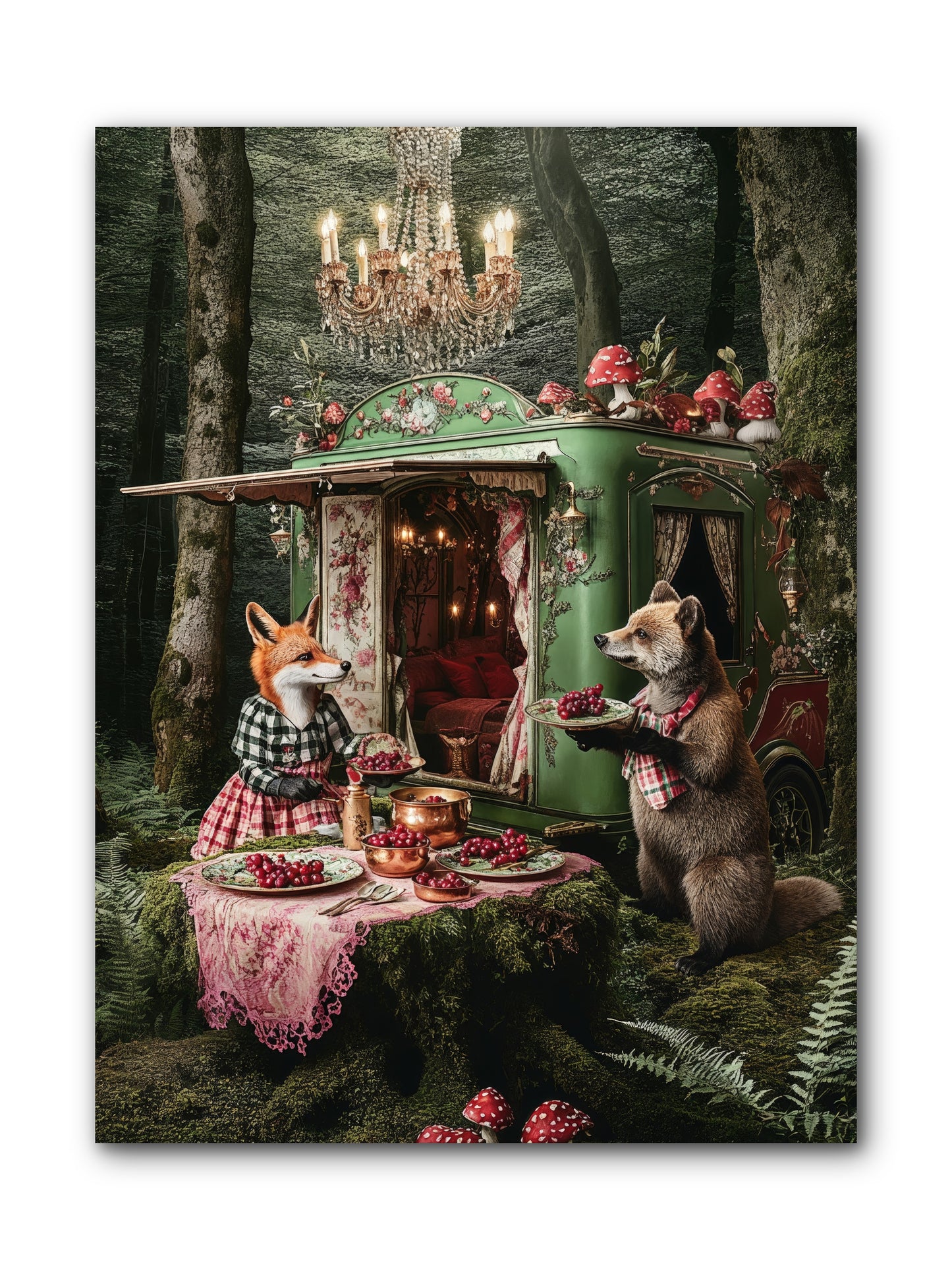 Sweet Things Shine TrueRez -- Wrapped Canvas 9x12