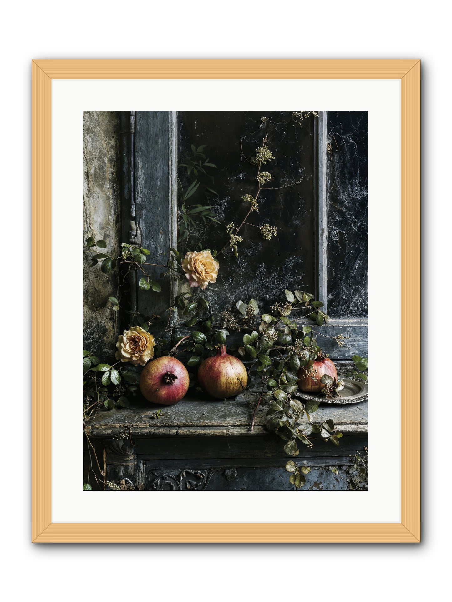Sweet surrender -- Framed Print - Natural 18x24