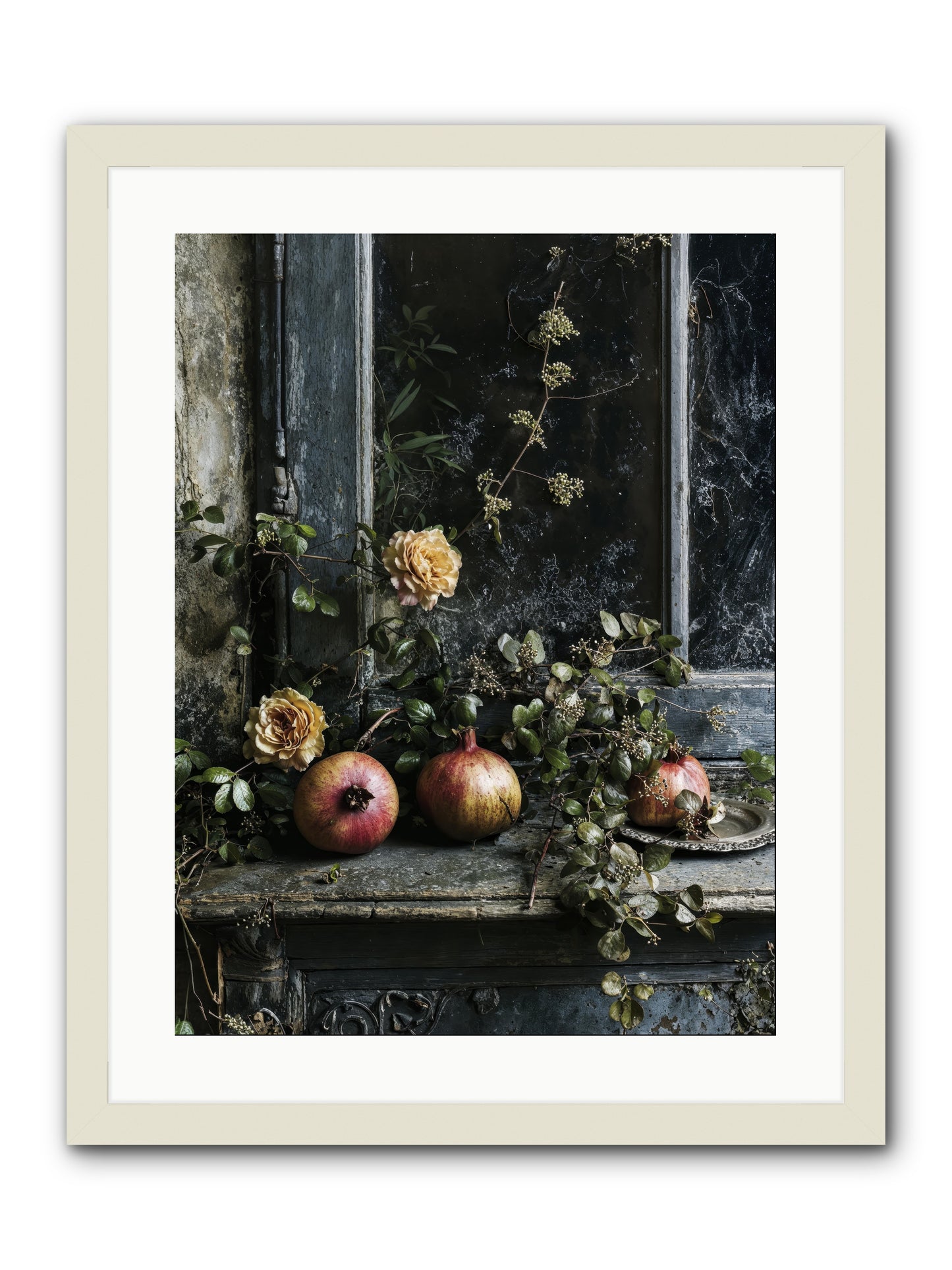 Sweet surrender -- Framed Print - White 18x24