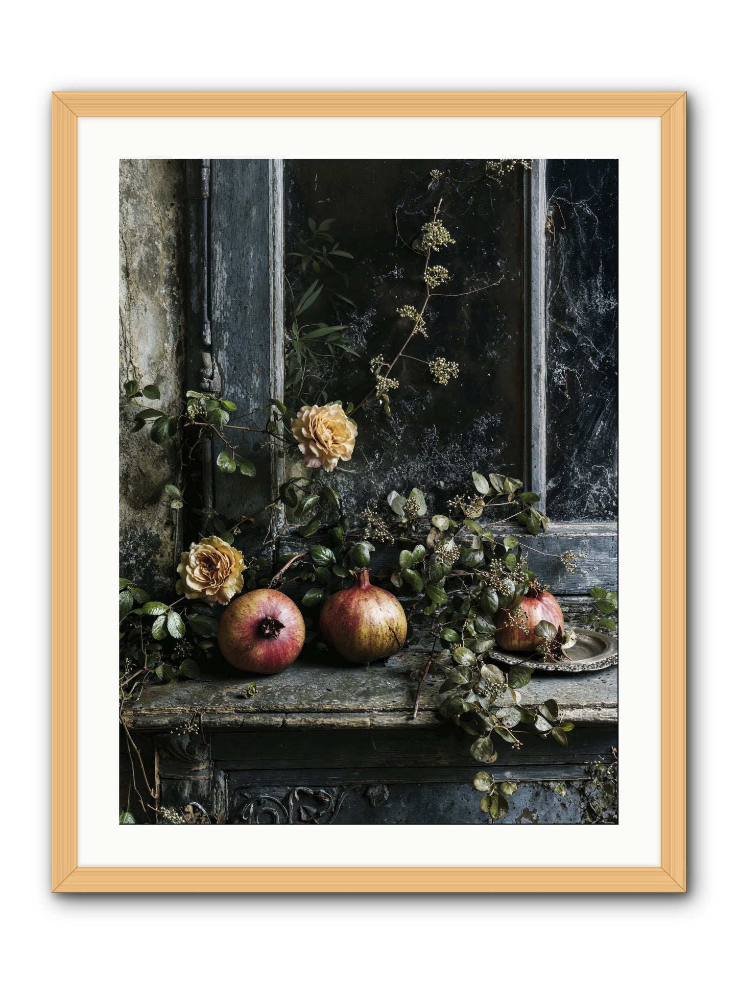 Sweet surrender -- Framed Print - Natural 24x32