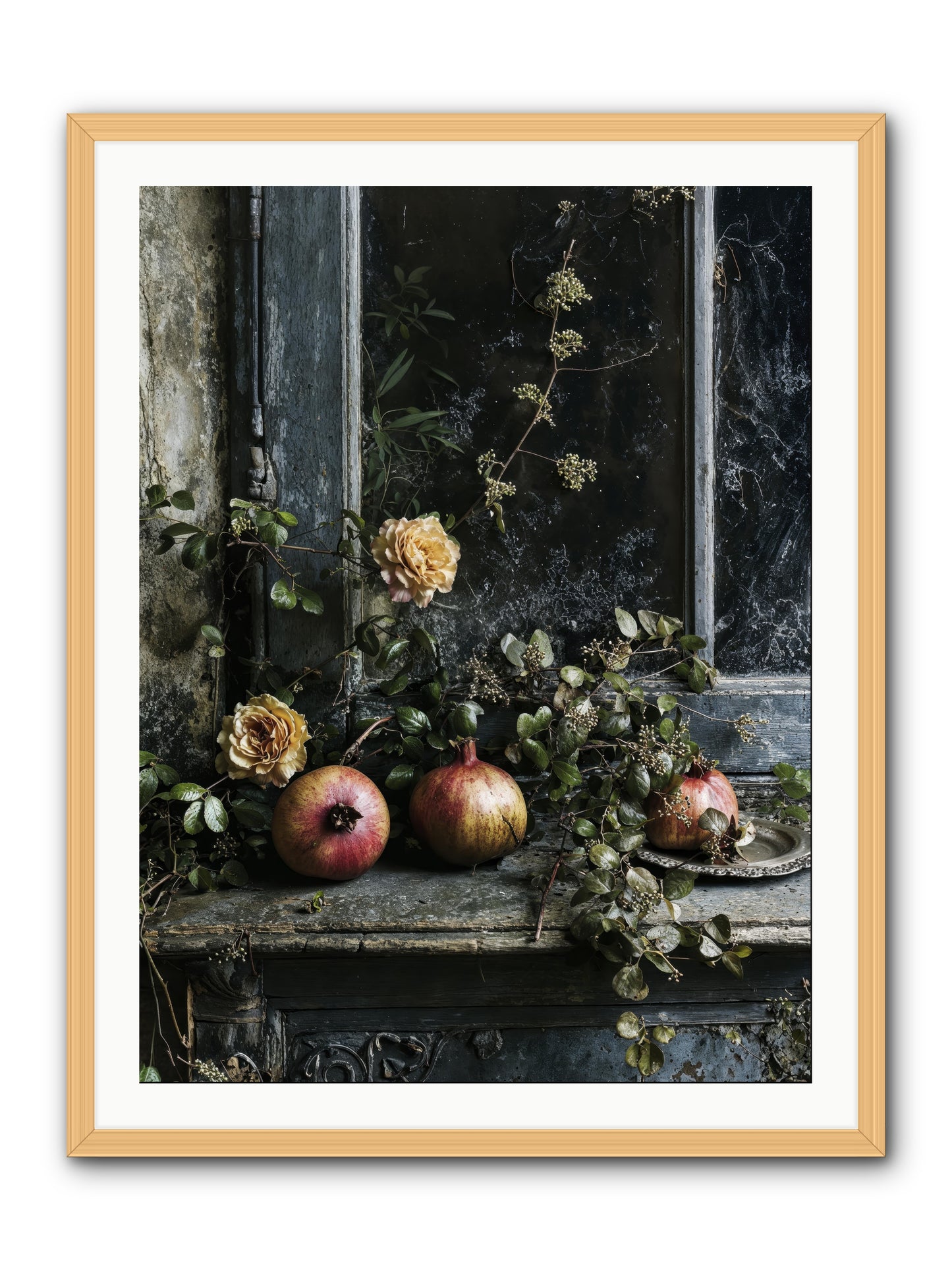 Sweet surrender -- Framed Print - Natural 30x40