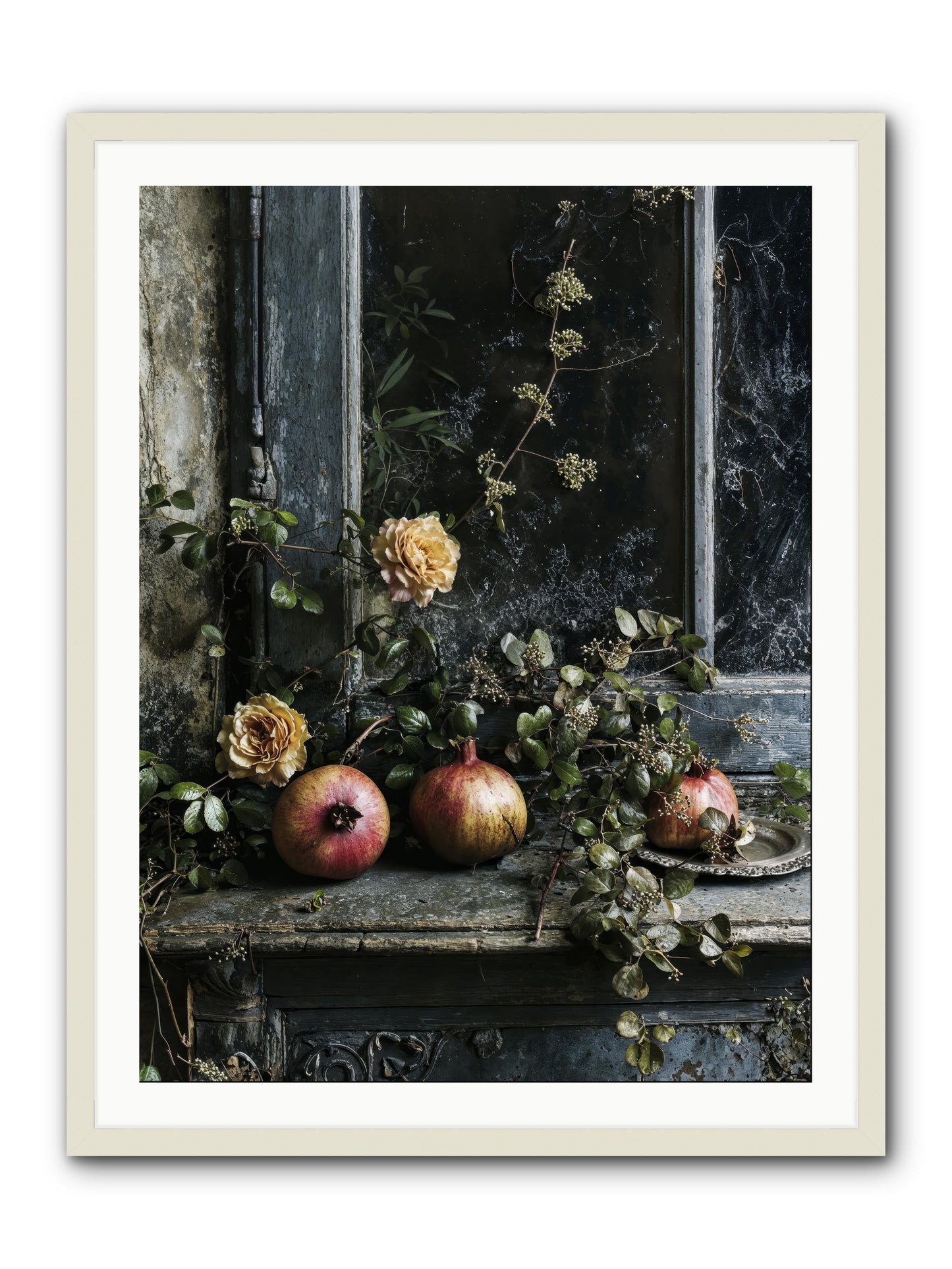Sweet surrender -- Framed Print - White 30x40