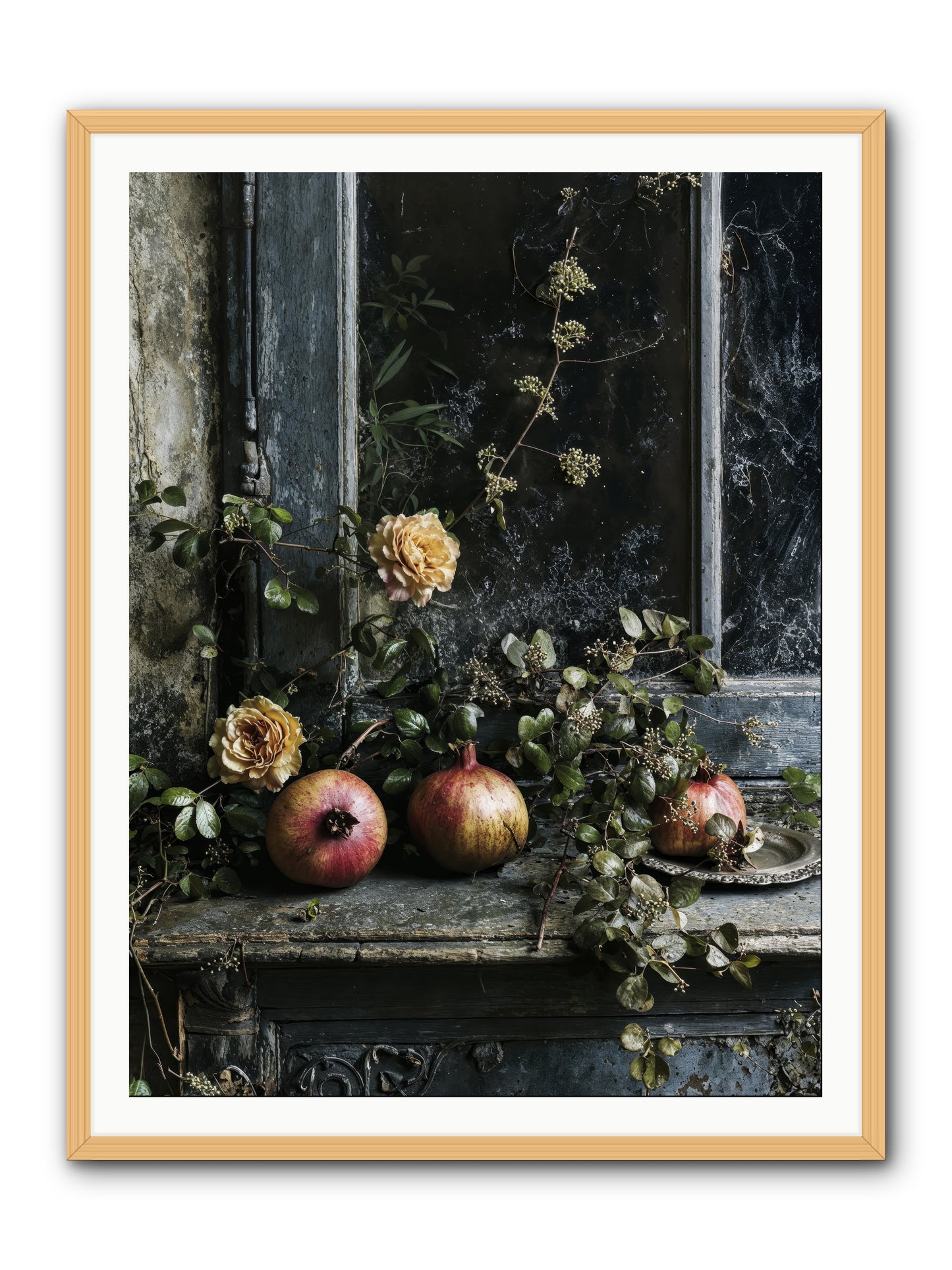 Sweet surrender -- Framed Print - Natural 36x48