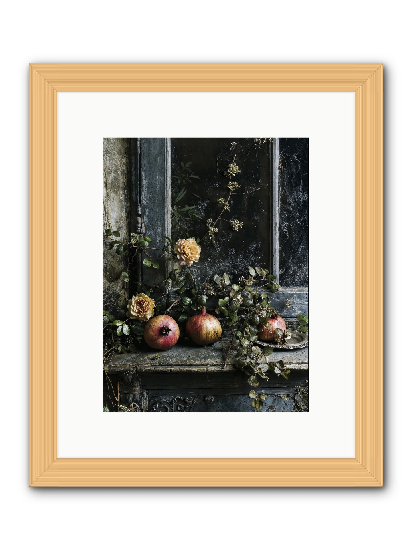 Sweet surrender -- Framed Print - Natural 9x12