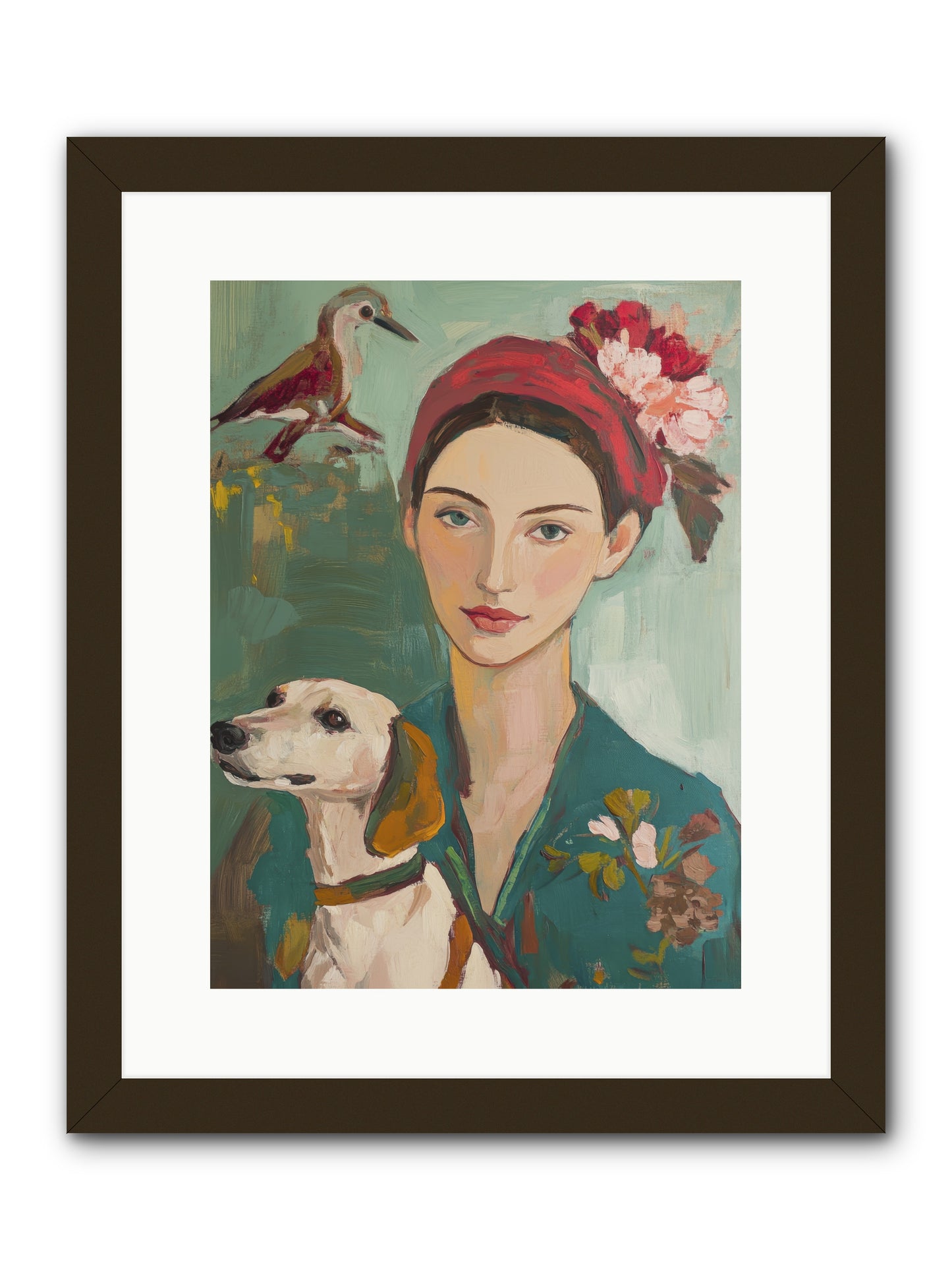 Sweetest Little Cake -- Framed Print - Black 12x16