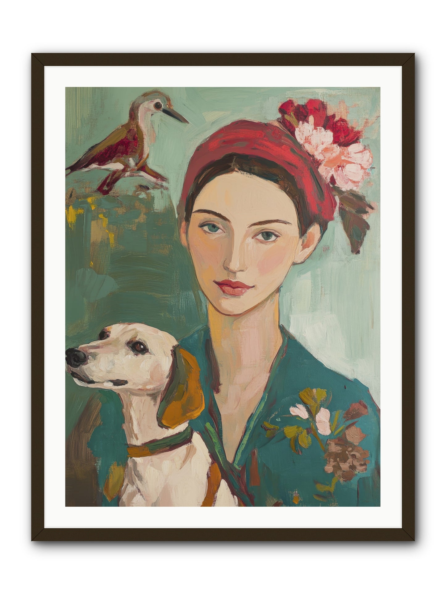 Sweetest Little Cake -- Framed Print - Black 30x40