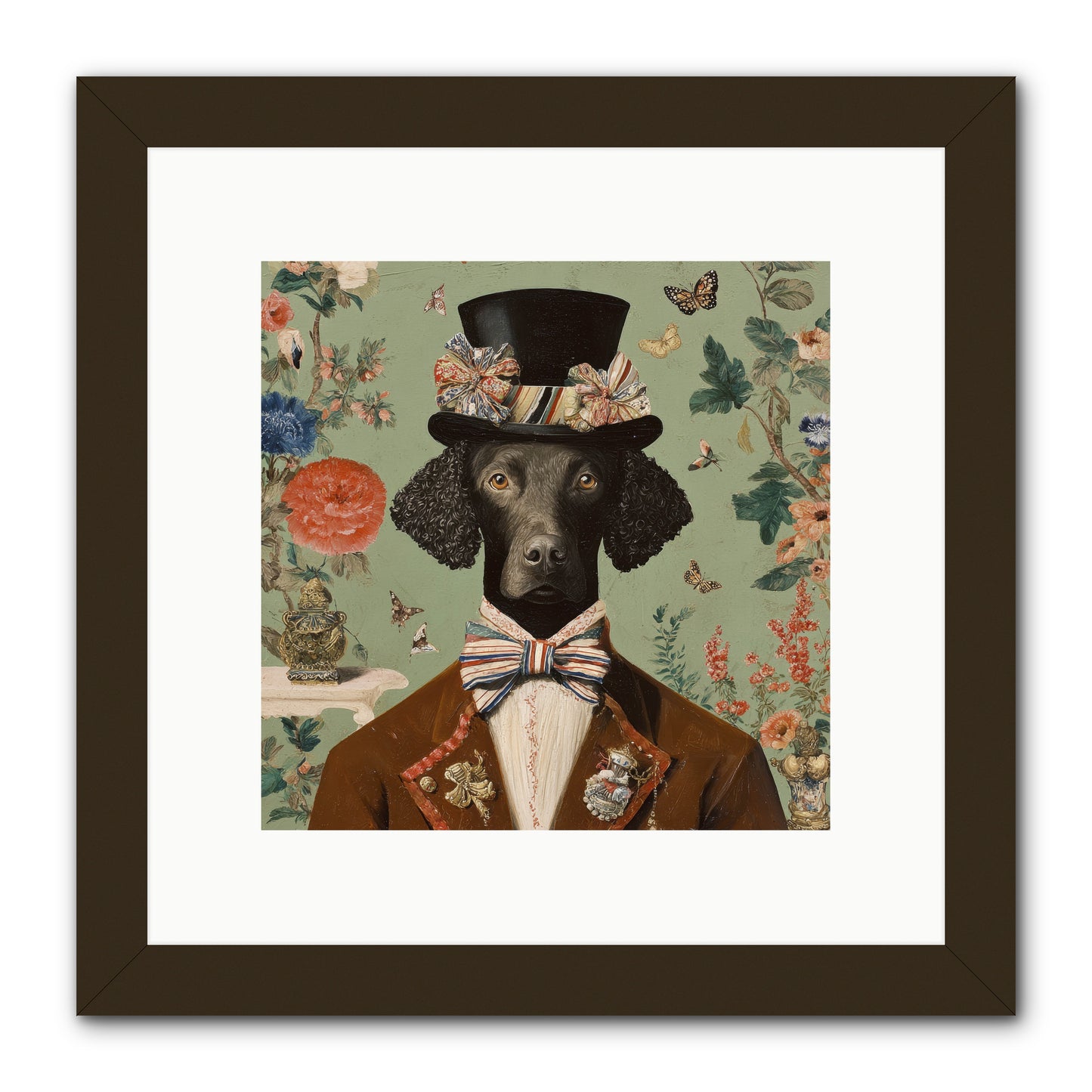 Sweets in Bloom -- Framed Print - Black 10x10