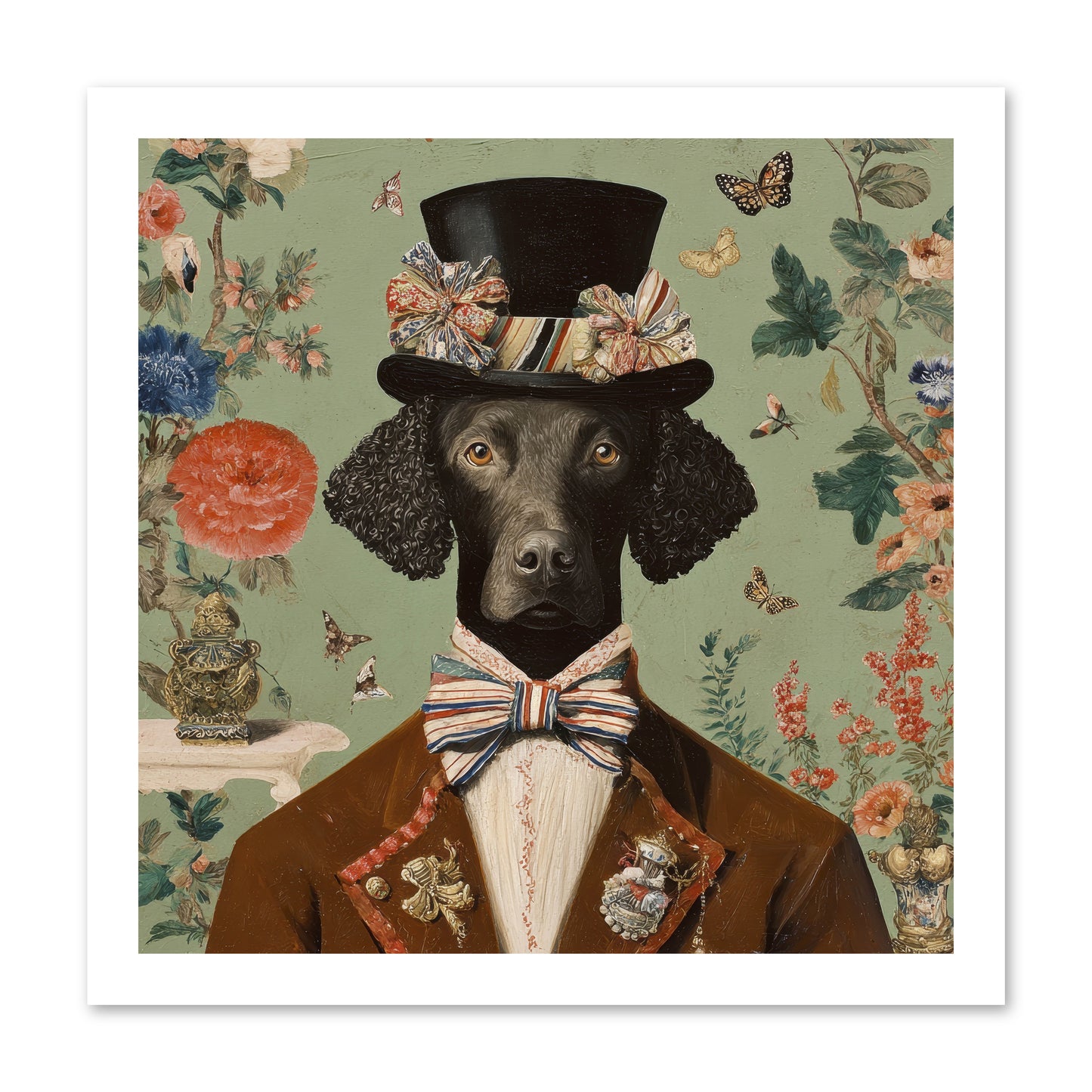 Sweets in Bloom -- Loose Canvas Print 16x16
