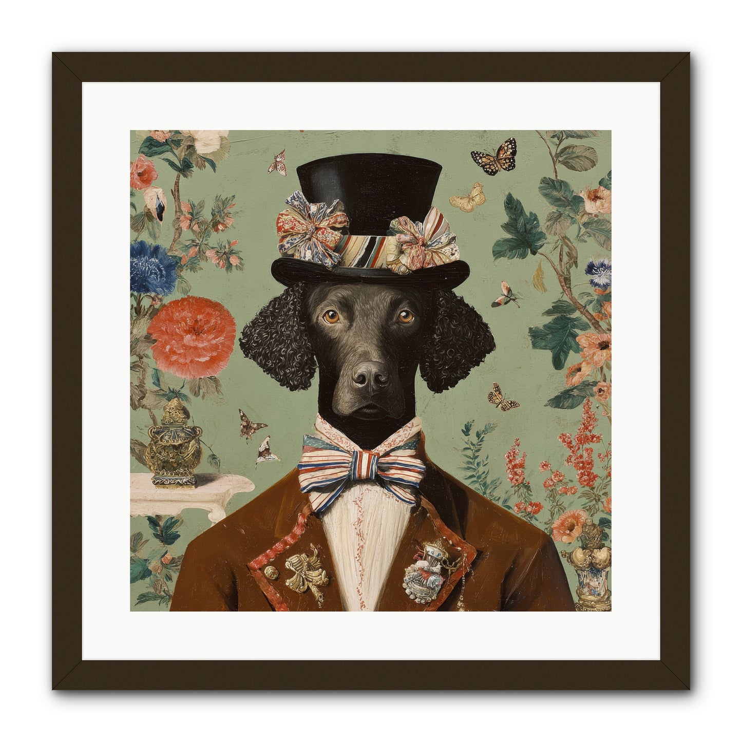 Sweets in Bloom -- Framed Print - Black 20x20