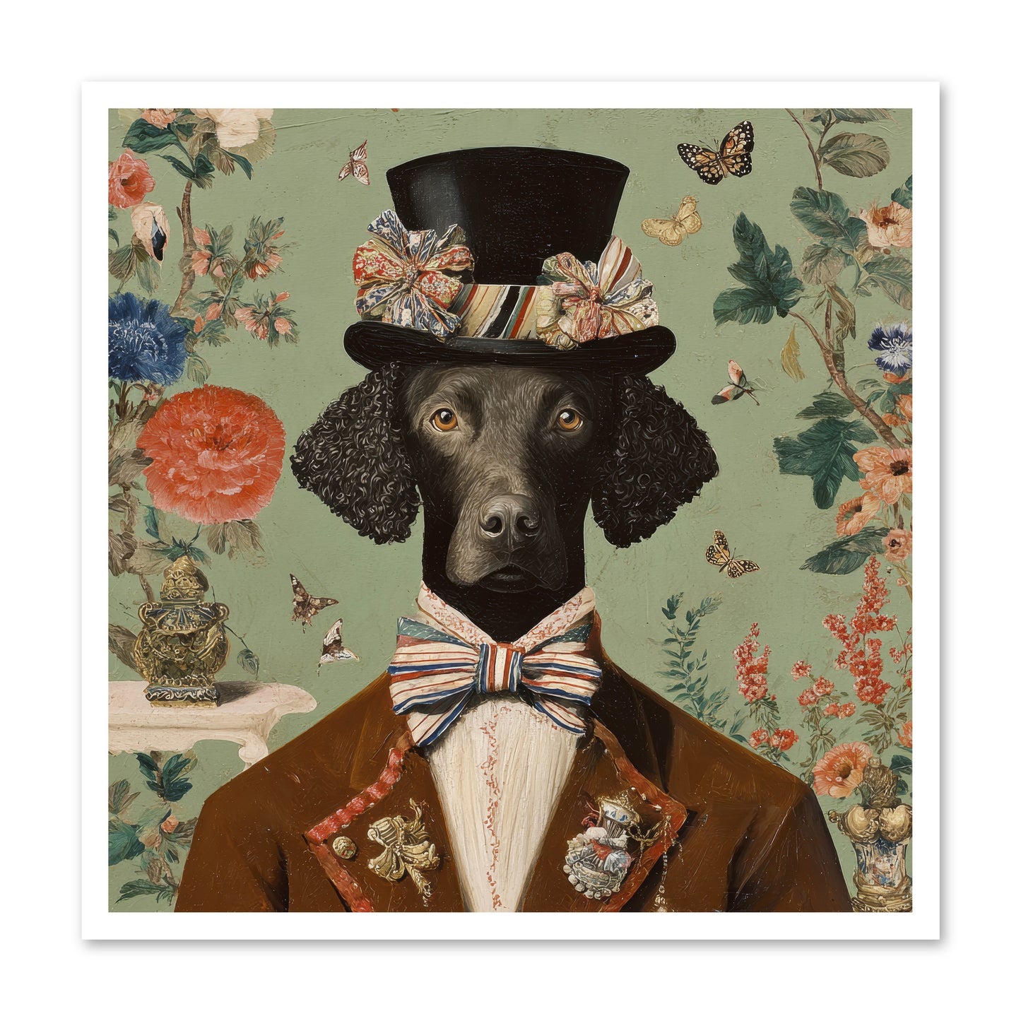 Sweets in Bloom -- Loose Canvas Print 30x30