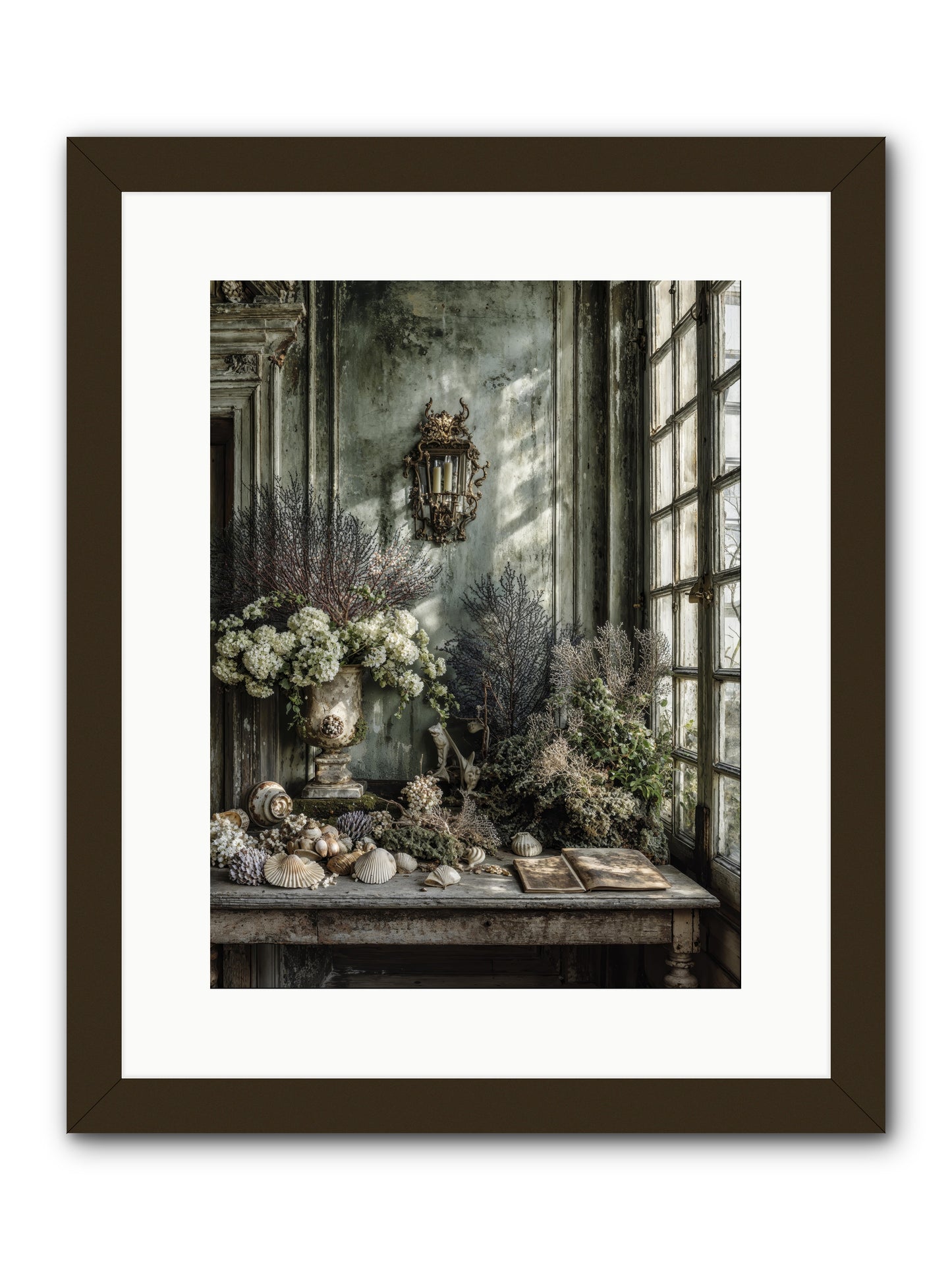 Sweetvine -- Framed Print - Black 12x16