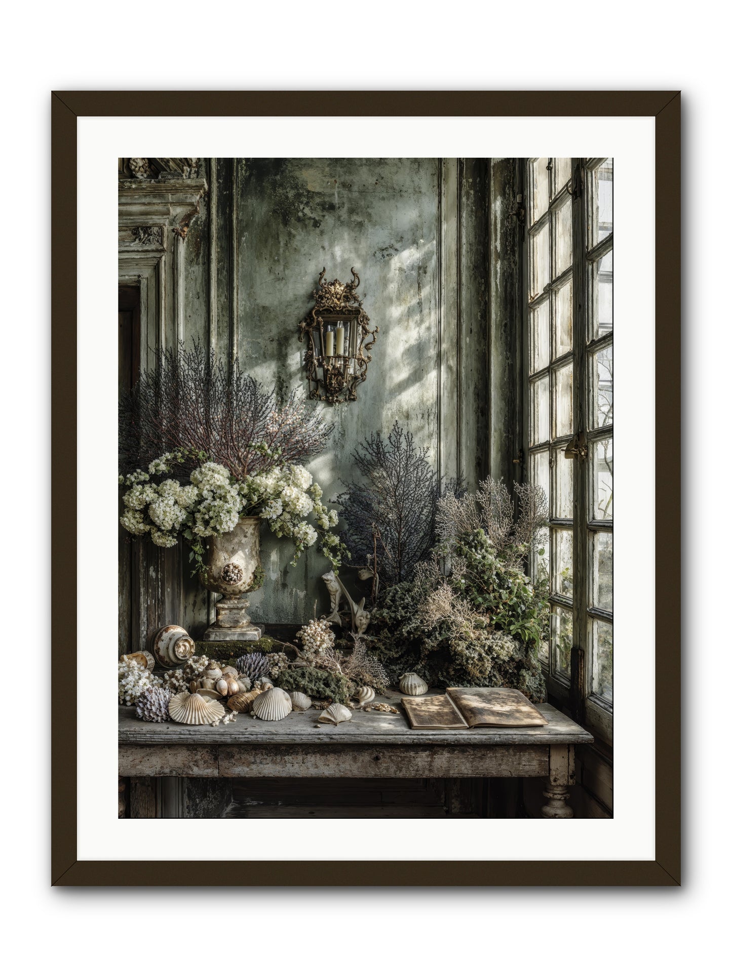 Sweetvine -- Framed Print - Black 24x32