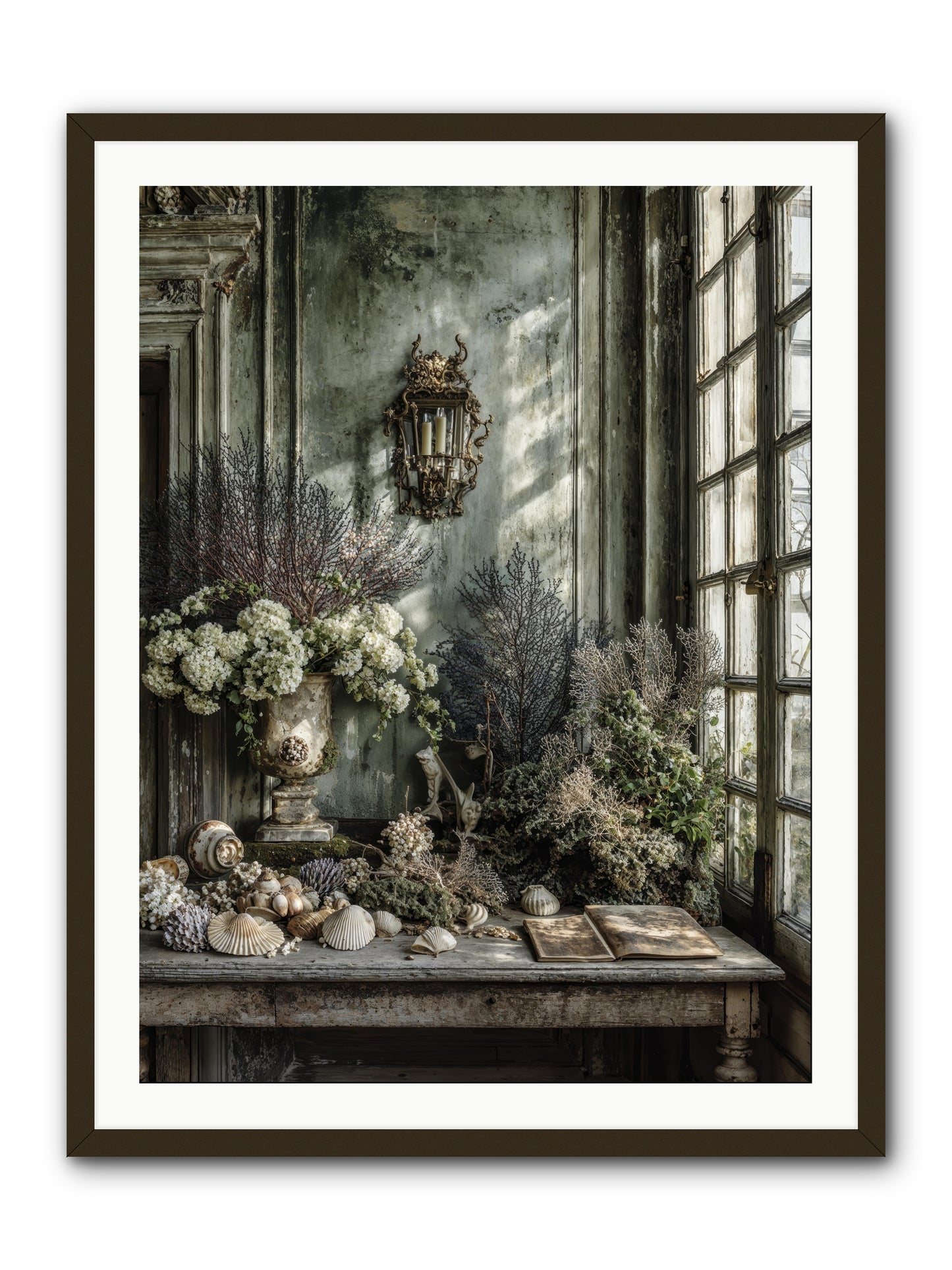 Sweetvine -- Framed Print - Black 30x40