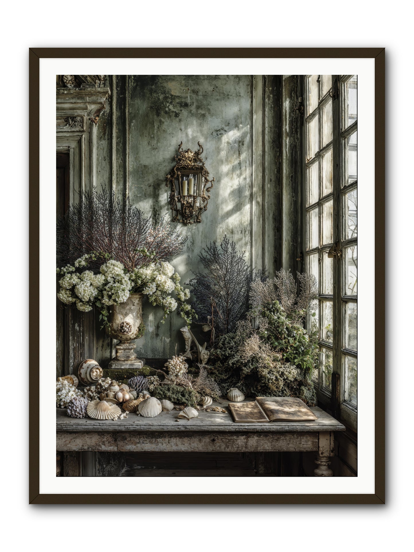 Sweetvine -- Framed Print - Black 36x48