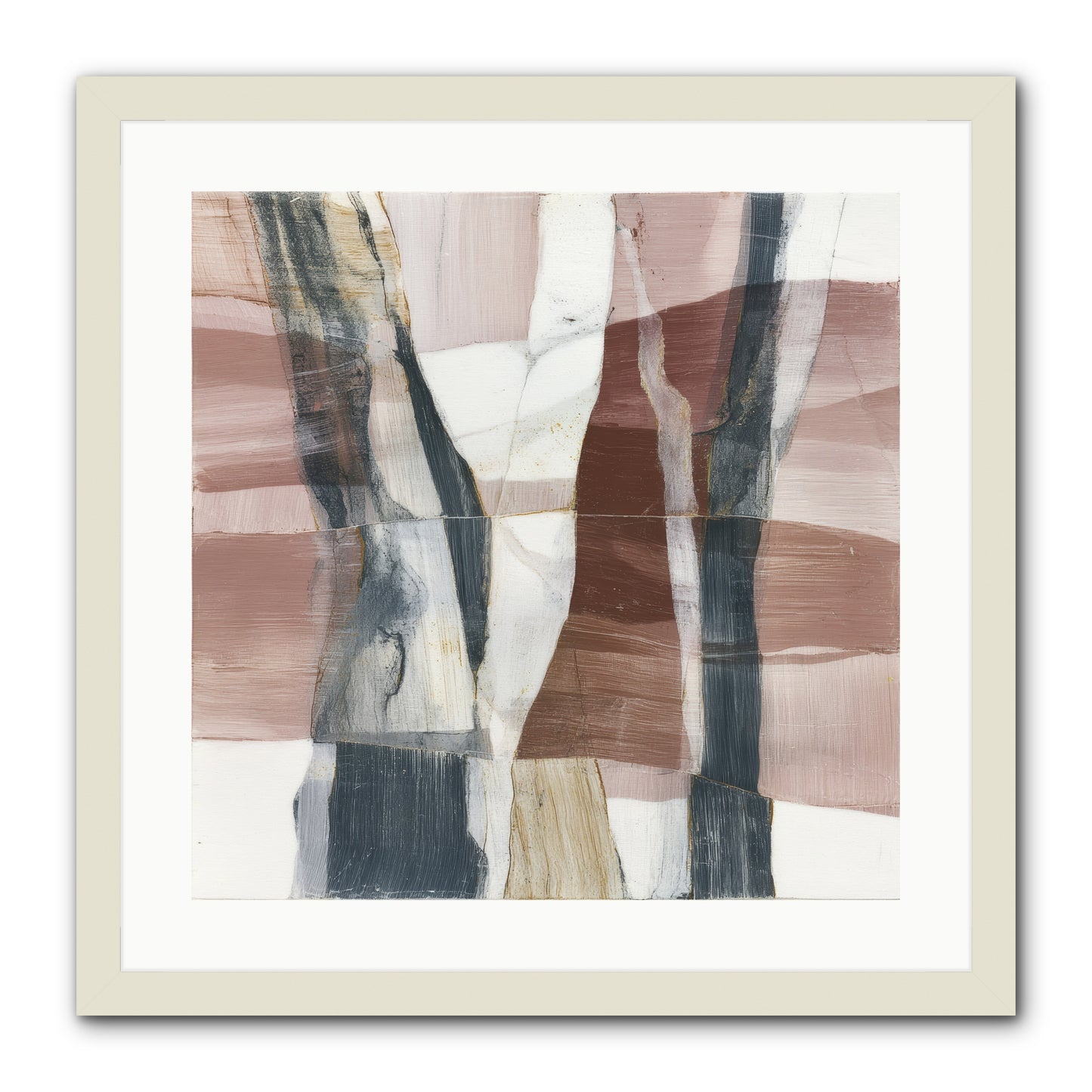 Sylph No.1 -- Framed Print - White 20x20