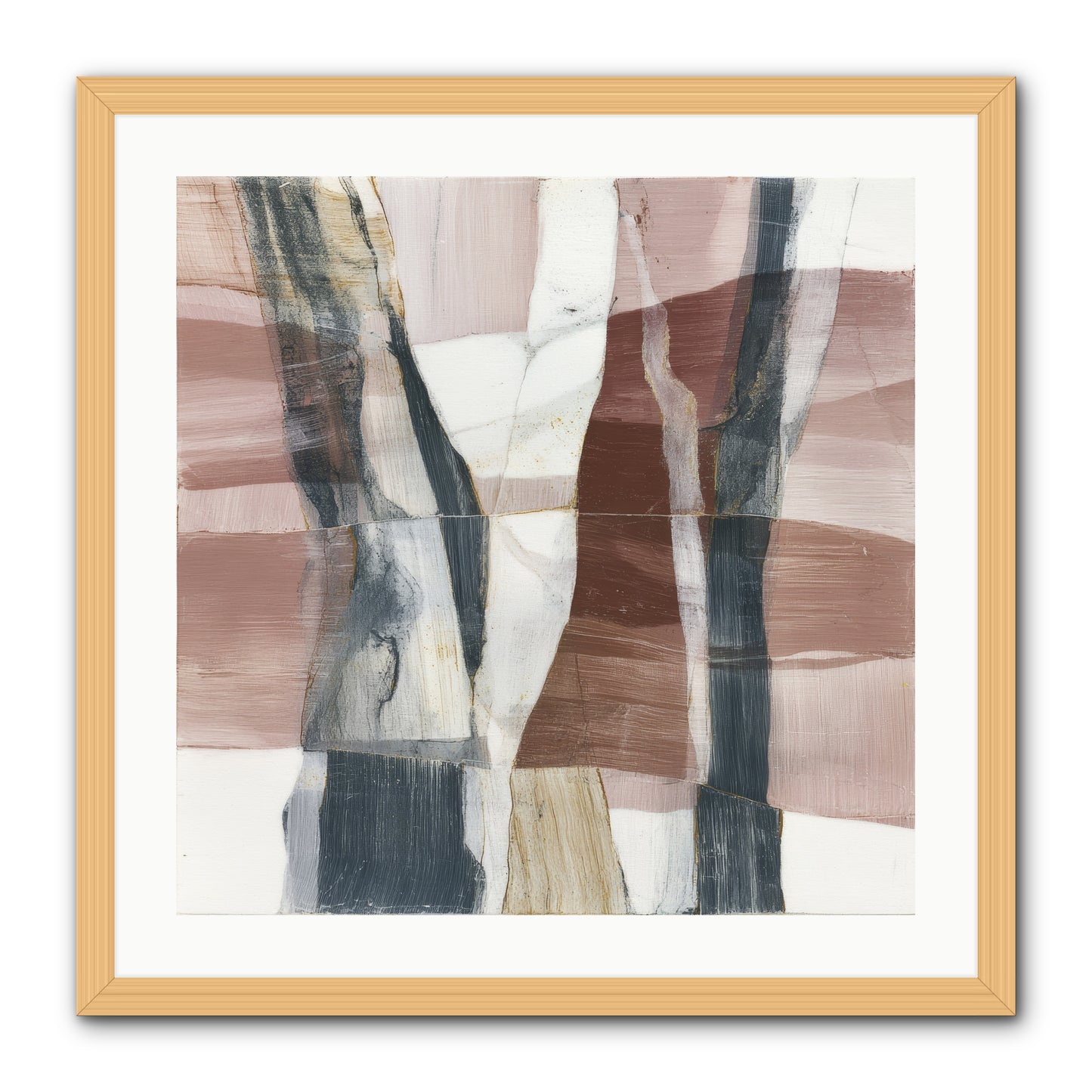 Sylph No.1 -- Framed Print - Natural 24x24