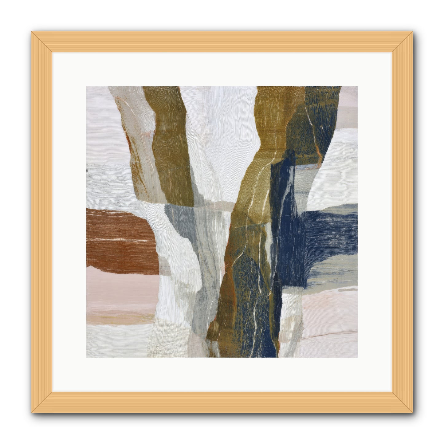 Sylph No.2 -- Framed Print - Natural 16x16