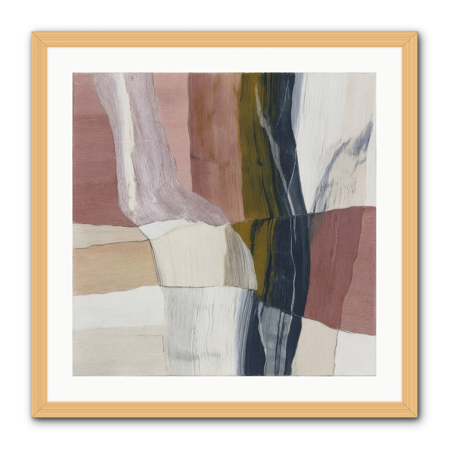 Sylph No.3 -- Framed Print - Natural 24x24