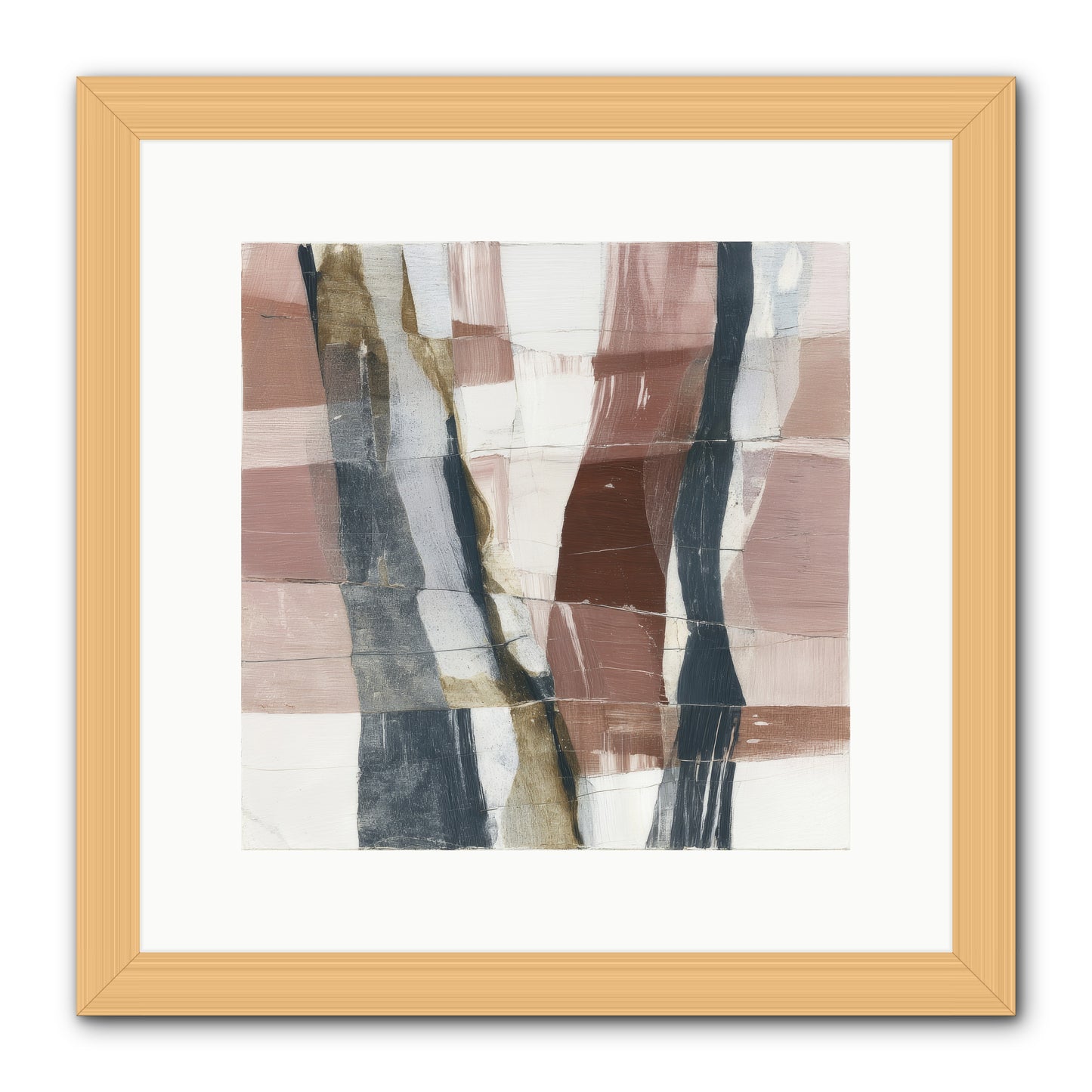Sylph No.4 -- Framed Print - Natural 12x12