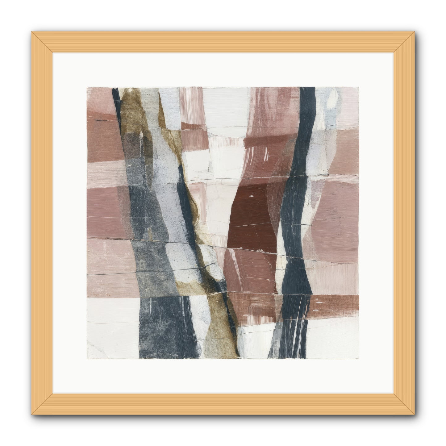 Sylph No.4 -- Framed Print - Natural 16x16