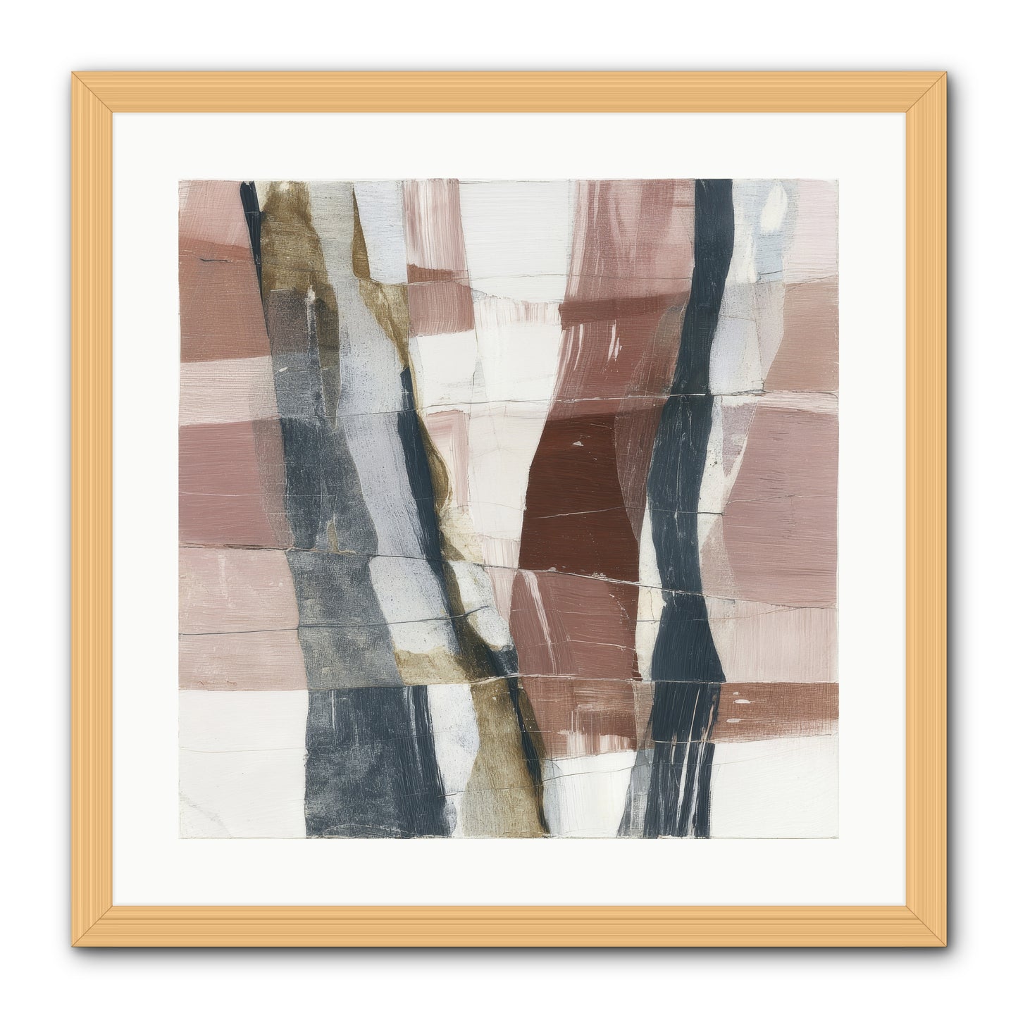 Sylph No.4 -- Framed Print - Natural 20x20