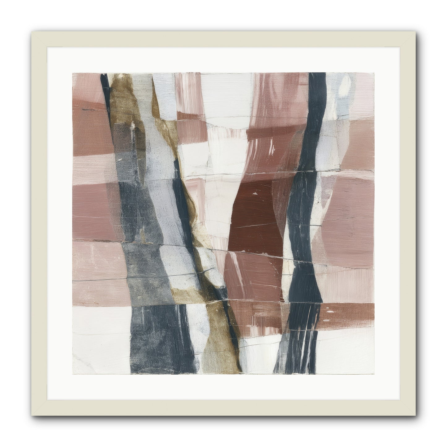 Sylph No.4 -- Framed Print - White 24x24