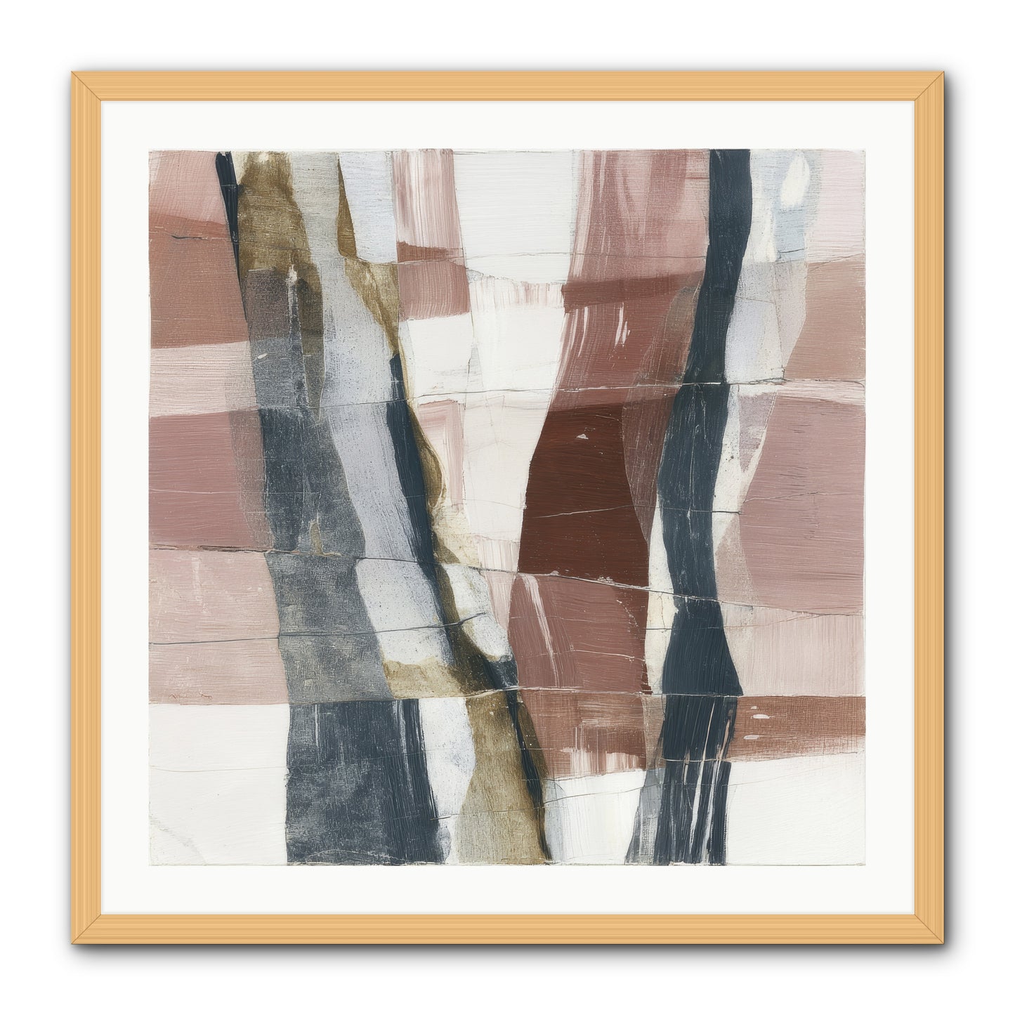 Sylph No.4 -- Framed Print - Natural 30x30