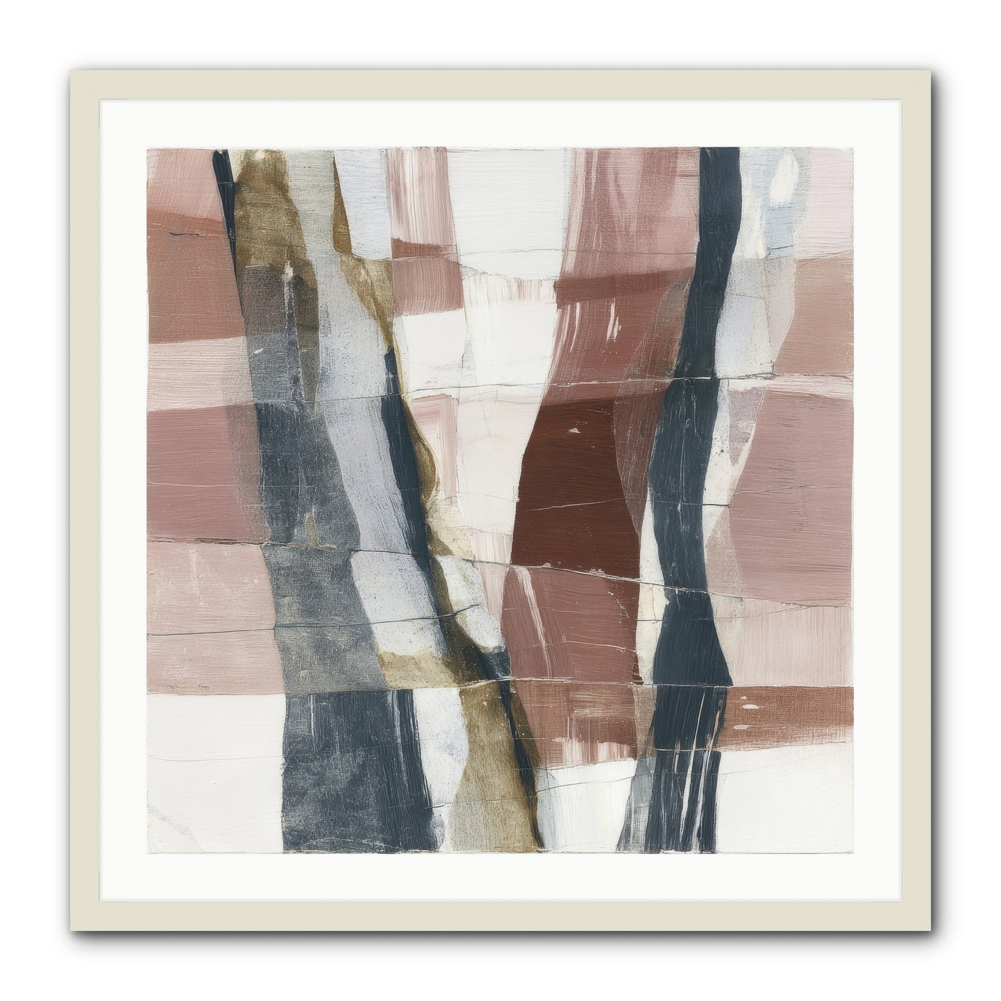 Sylph No.4 -- Framed Print - White 30x30