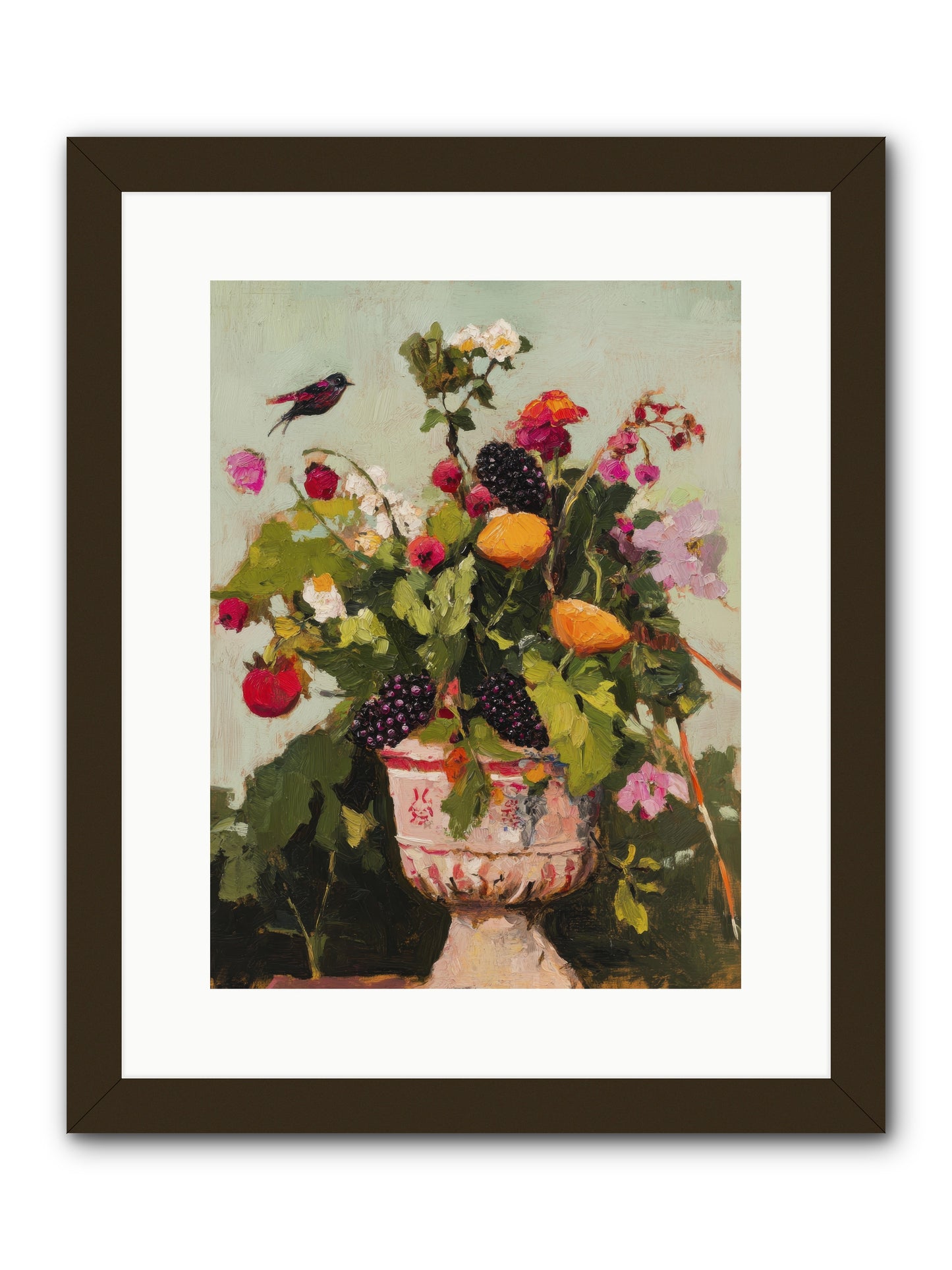 Sylvan Devotion -- Framed Print - Black 12x16