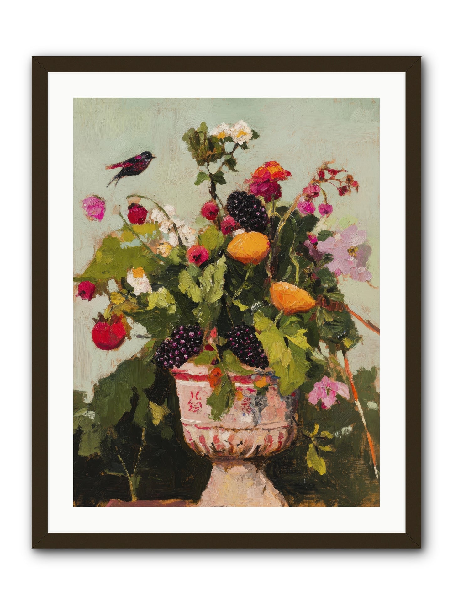 Sylvan Devotion -- Framed Print - Black 24x32