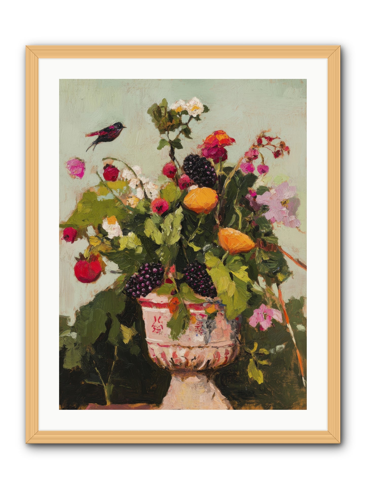 Sylvan Devotion -- Framed Print - Natural 24x32