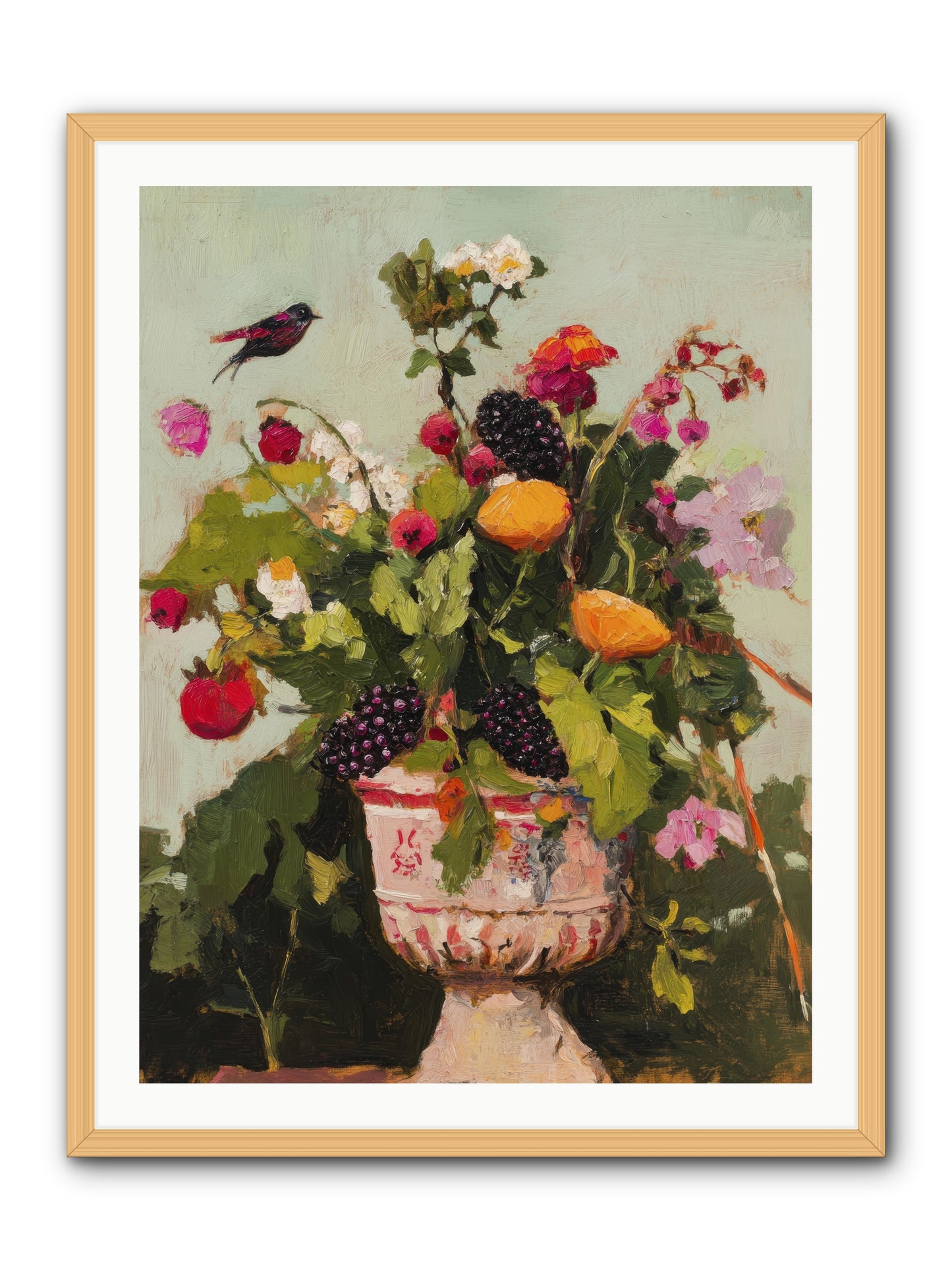 Sylvan Devotion -- Framed Print - Natural 30x40