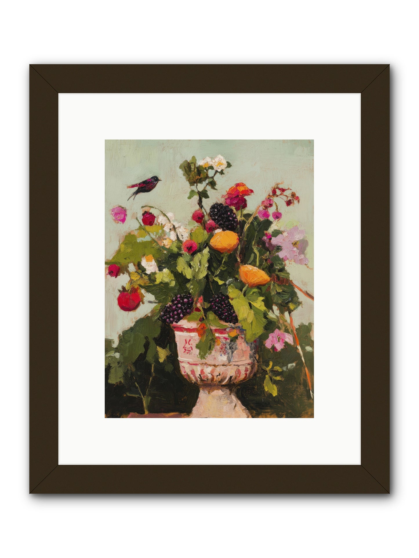 Sylvan Devotion -- Framed Print - Black 9x12