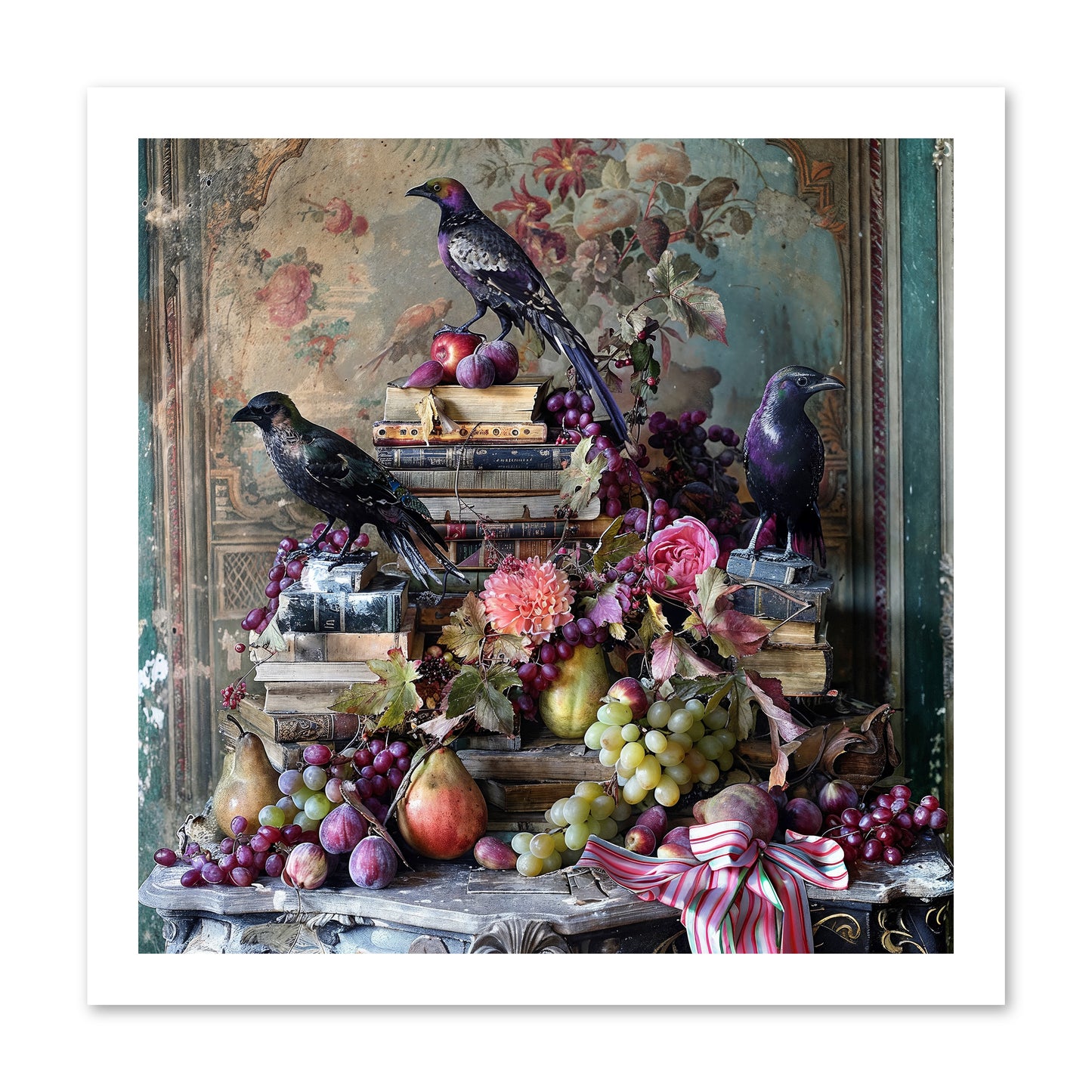 Sylvan Secrets Of Feathered Lore -- Paper Print 16x16