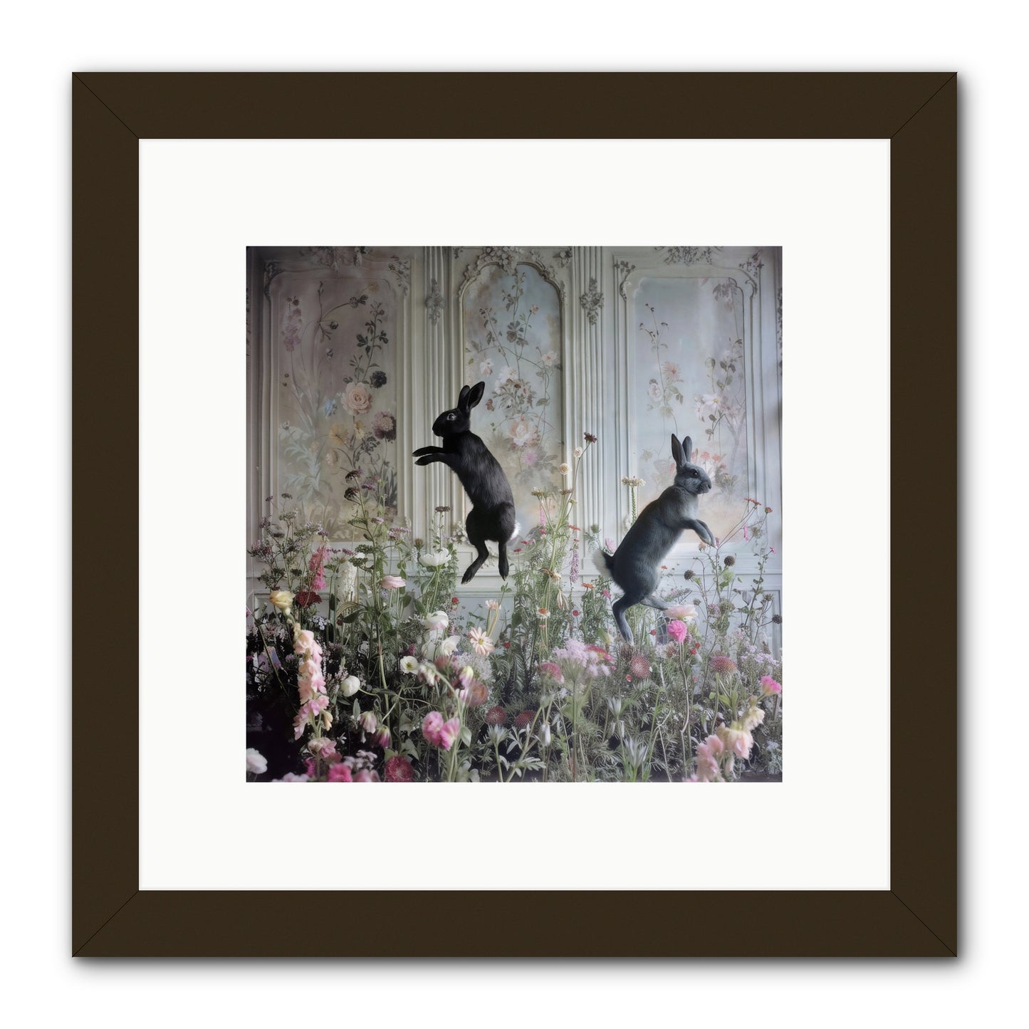 Sylvan Soirée -- Framed Print - Black 10x10