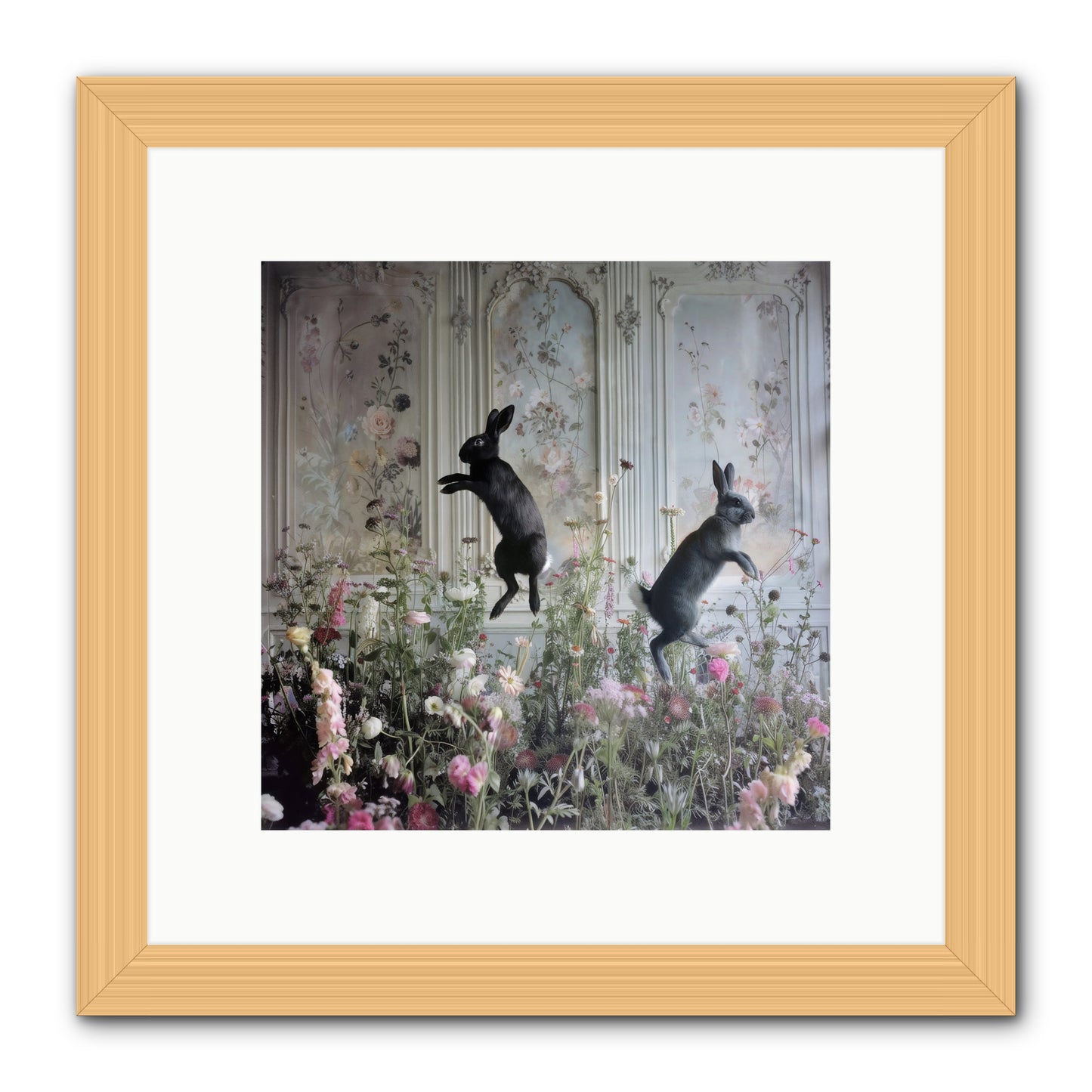 Sylvan Soirée -- Framed Print - Natural 10x10