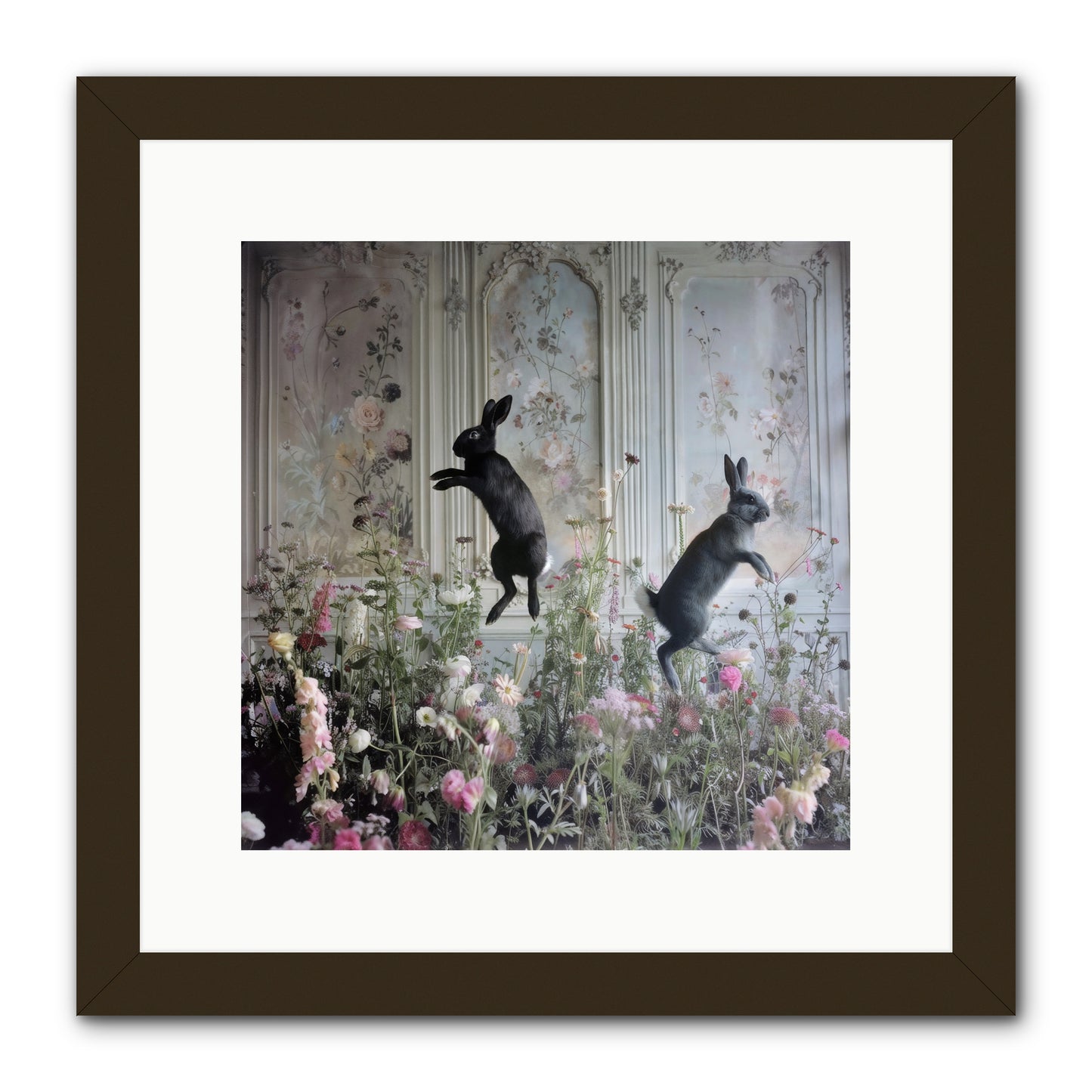 Sylvan Soirée -- Framed Print - Black 12x12