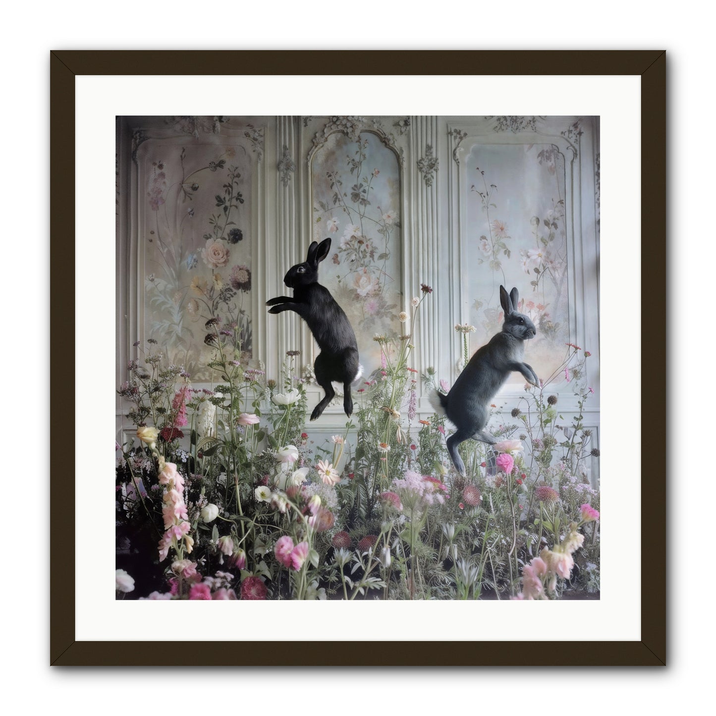 Sylvan Soirée -- Framed Print - Black 24x24