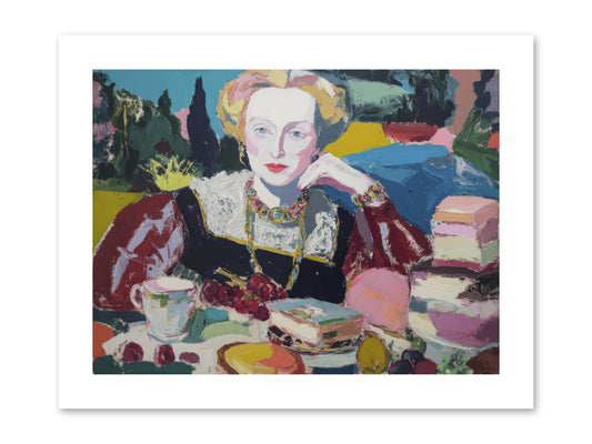 Table of Temptations -- Paper Print 12x9