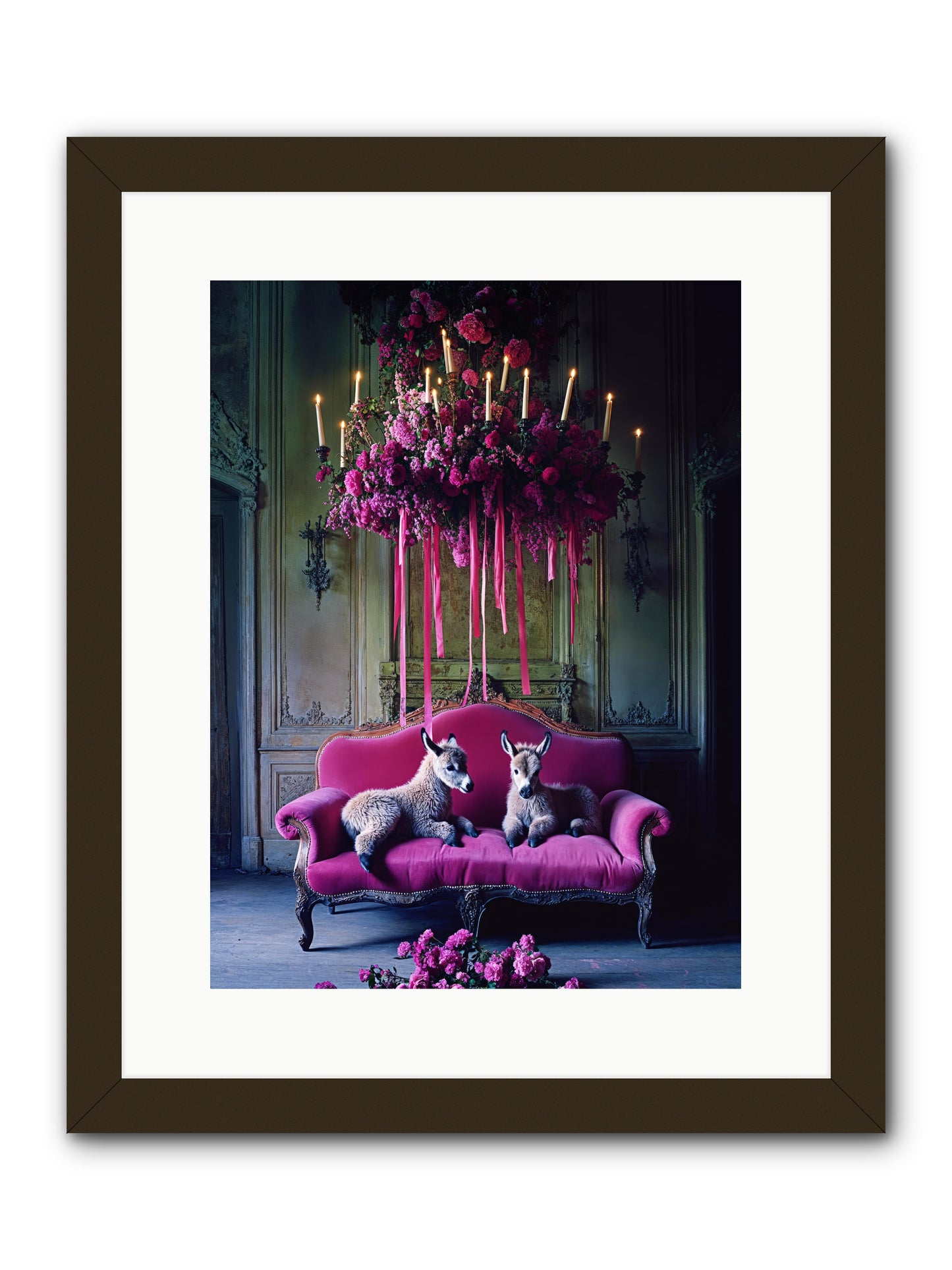 Tales From Paradise -- Framed Print - Black 12x16
