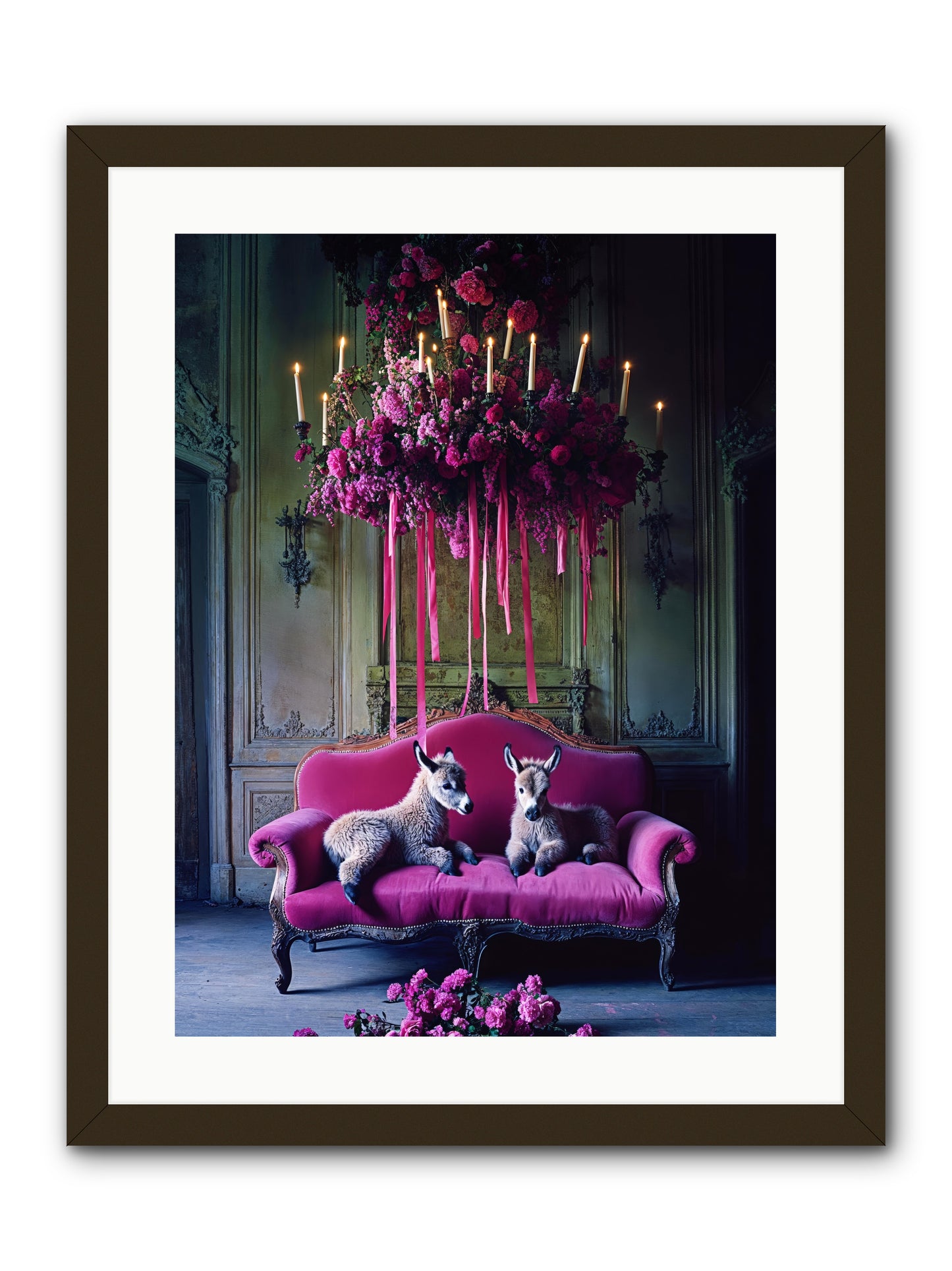 Tales From Paradise -- Framed Print - Black 18x24