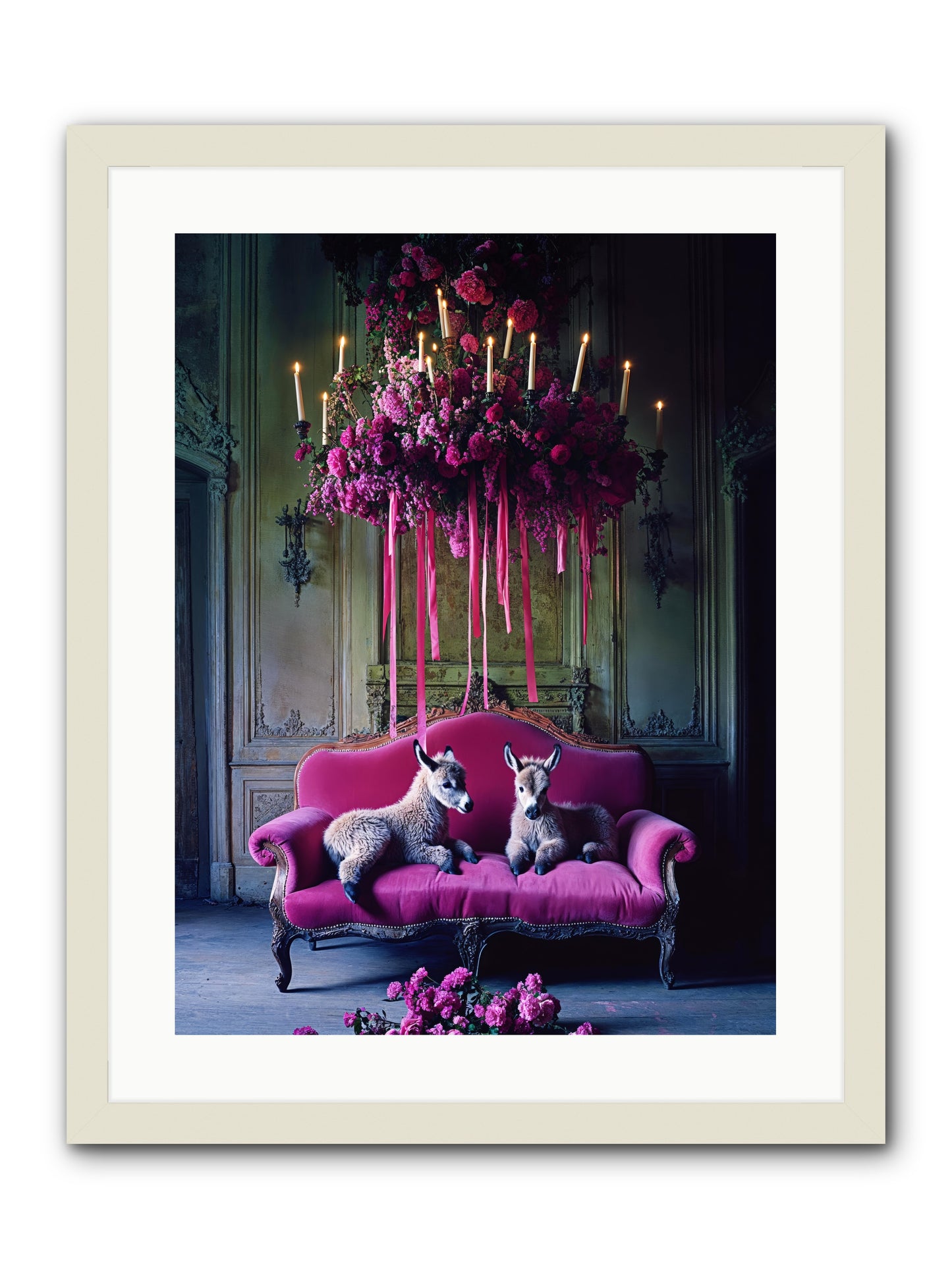 Tales From Paradise -- Framed Print - White 18x24