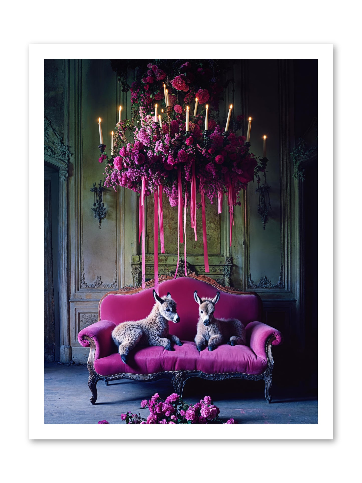 Tales From Paradise -- Loose Canvas Print 18x24