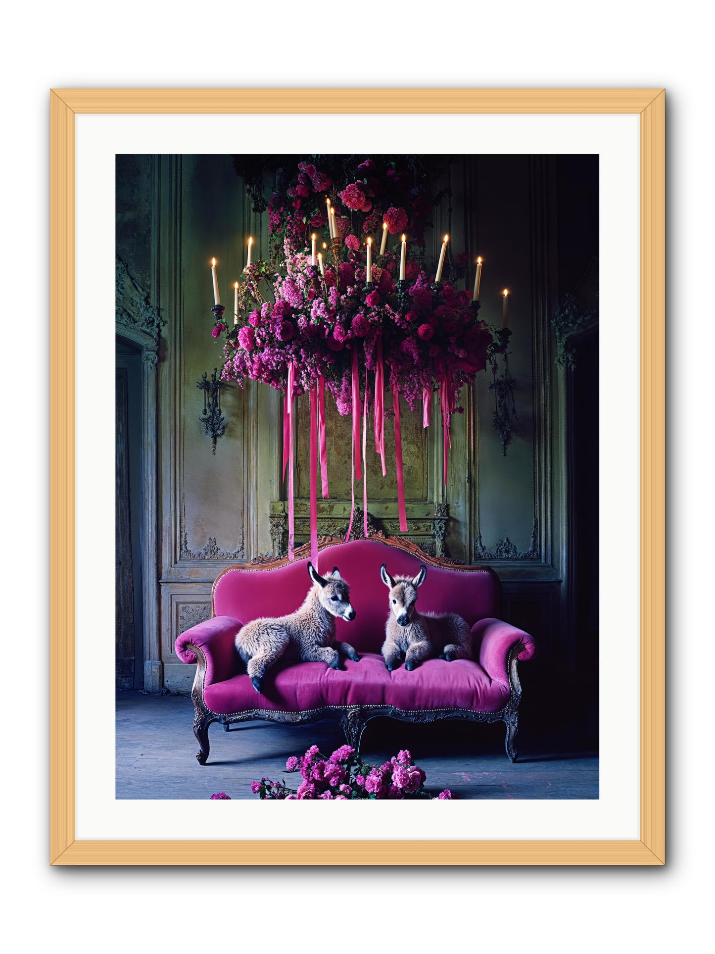 Tales From Paradise -- Framed Print - Natural 24x32