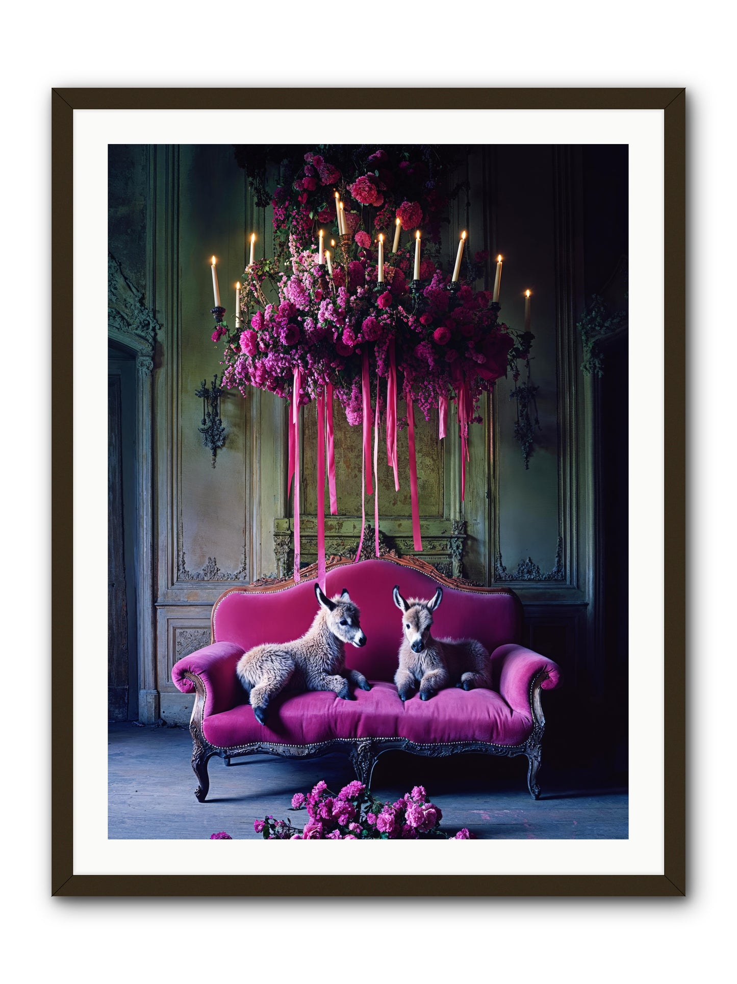 Tales From Paradise -- Framed Print - Black 30x40