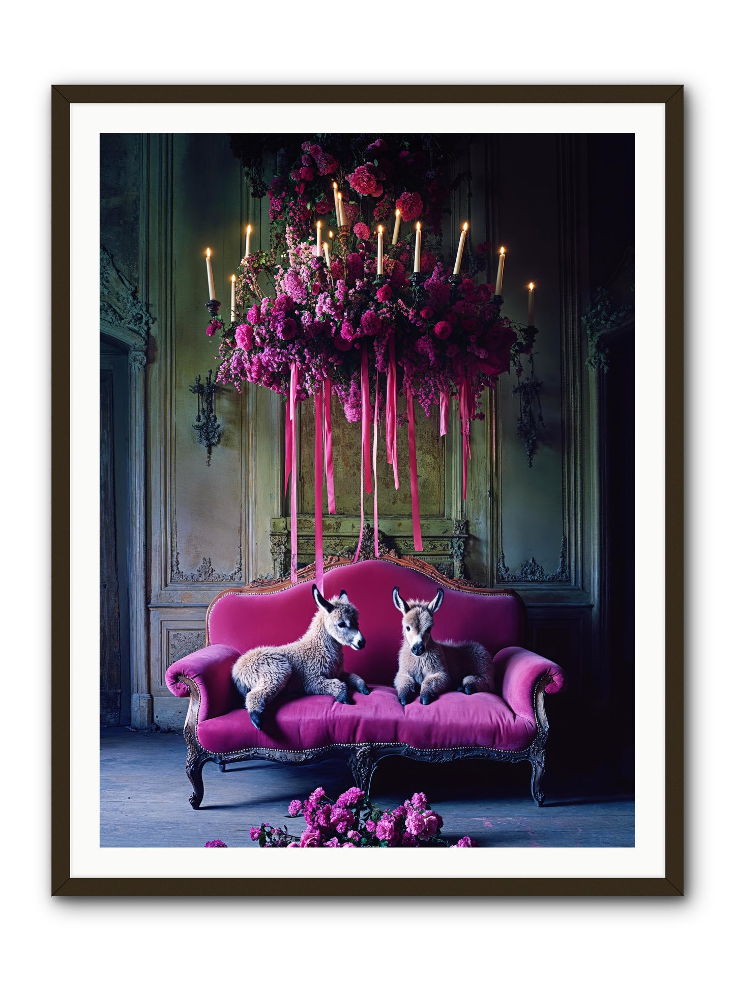 Tales From Paradise -- Framed Print - Black 36x48