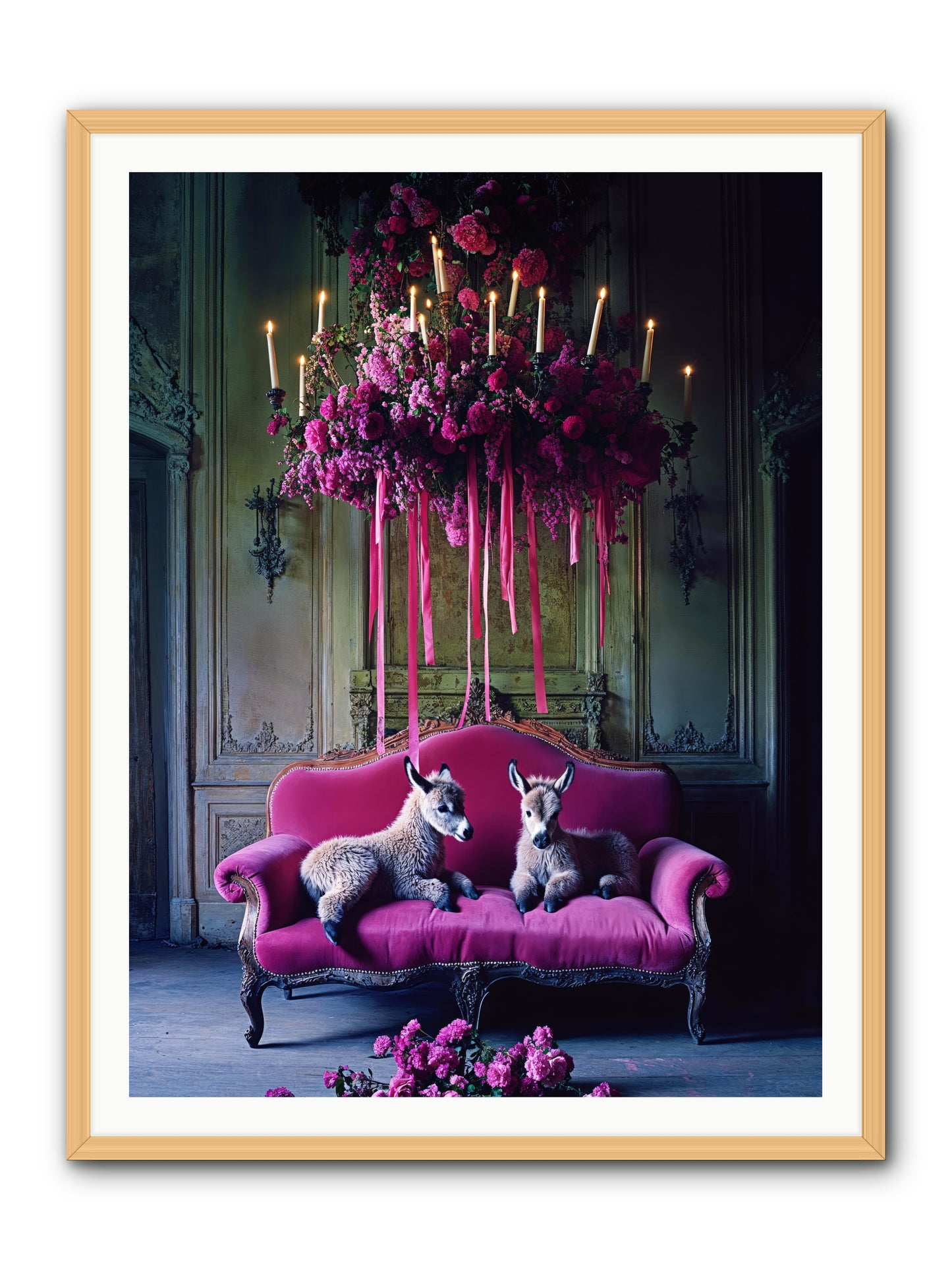 Tales From Paradise -- Framed Print - Natural 36x48