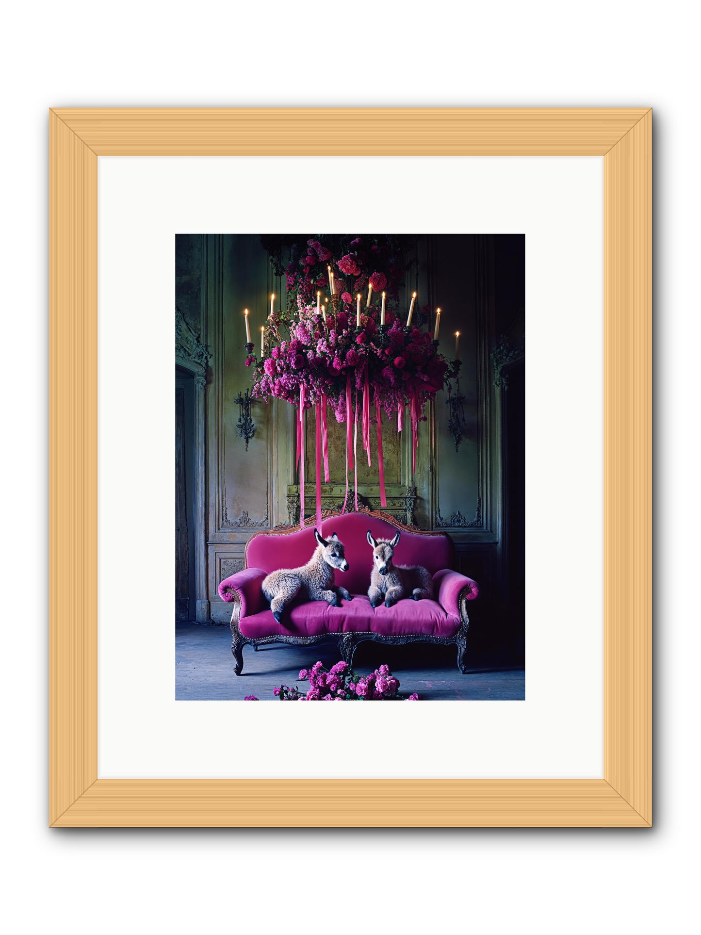 Tales From Paradise -- Framed Print - Natural 9x12