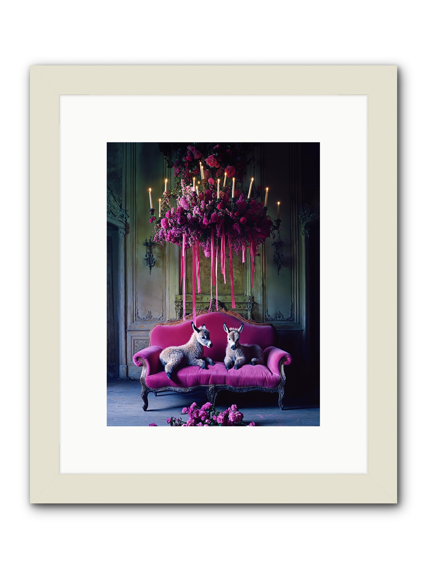 Tales From Paradise -- Framed Print - White 9x12